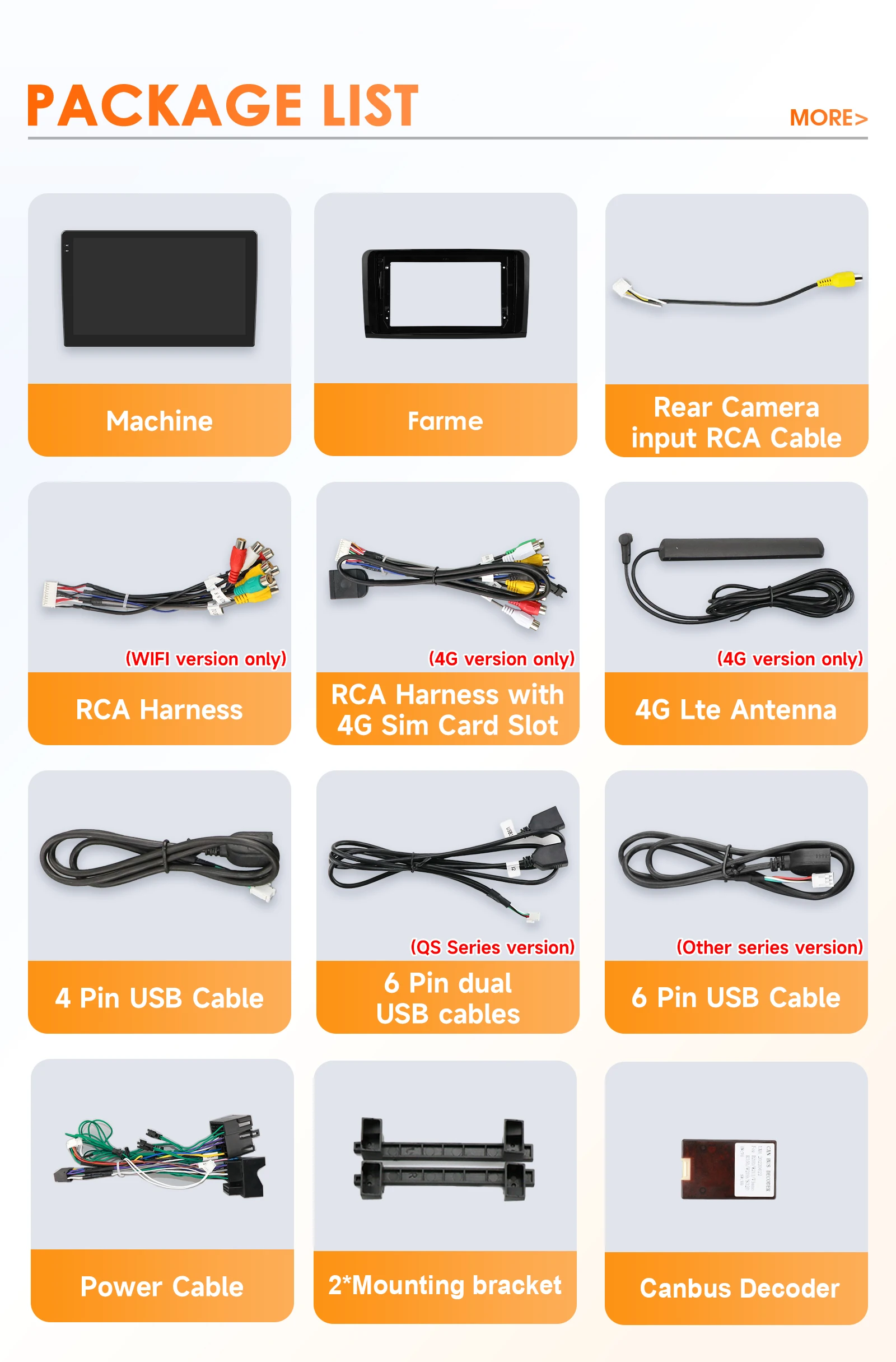 Hizpo 9" Car Multimedia Player For Mercedes ML W164 X164 ML350 ML300 GL500 ML320 ML280 GL350 GPS Stereo 2din Android Carplay RDS