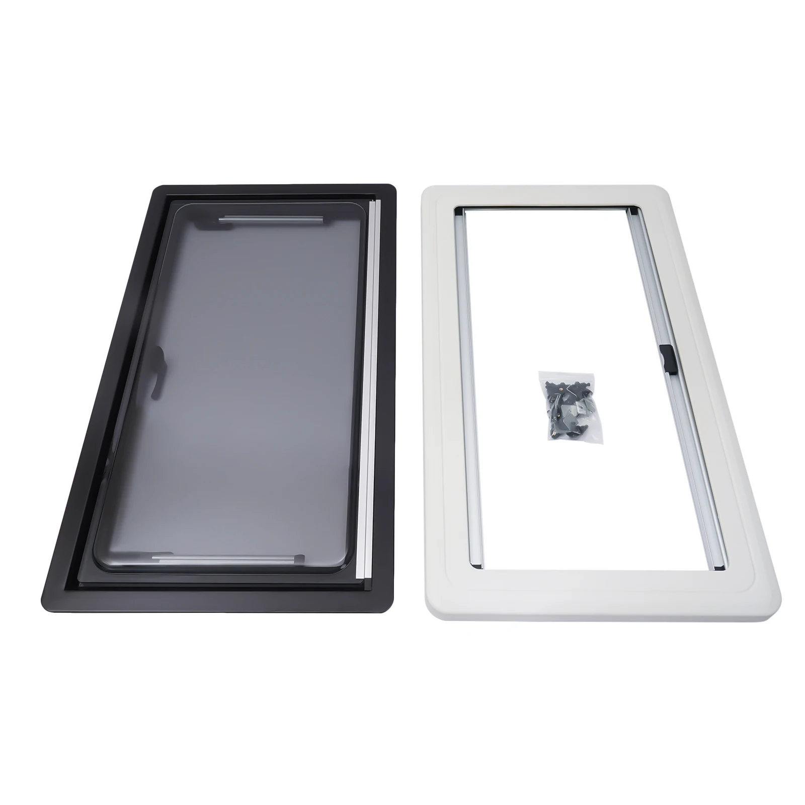 900*500mm Caravan Extrapolated Ventilation Window Sliding Rv Caravan Camper Window Vent Skylight With Blind Screen
