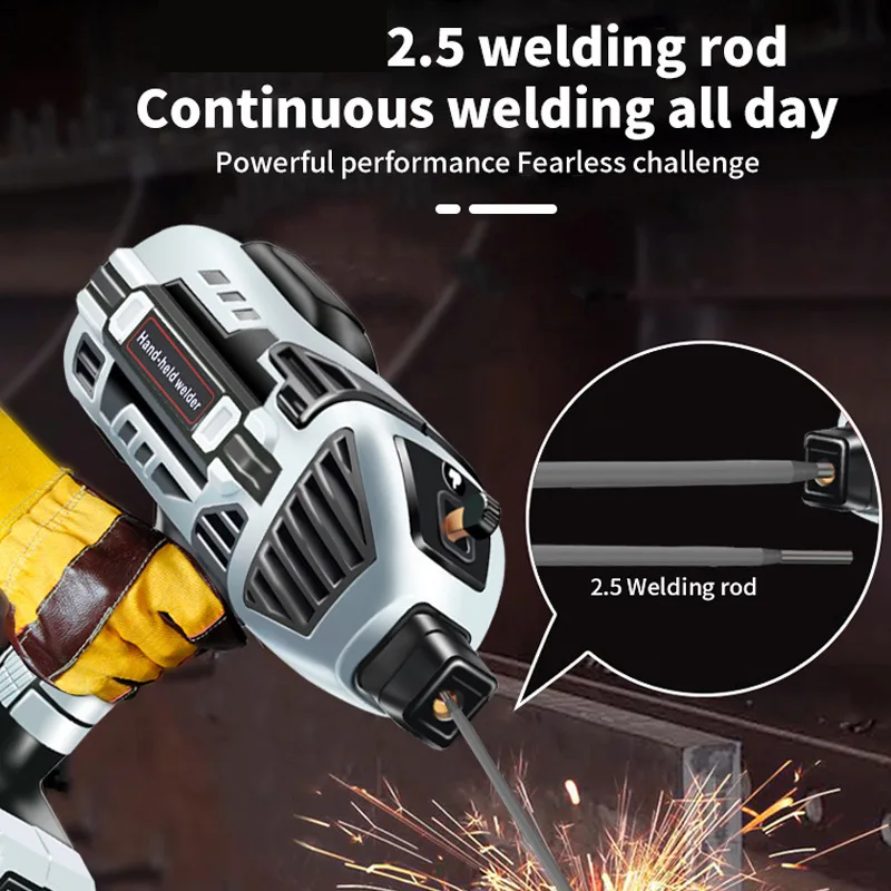 4600W Handheld Welding Machine 110V/220V±15% Household Electric ARC Welding Machine Portable Automatic Digital Intelligent Tools