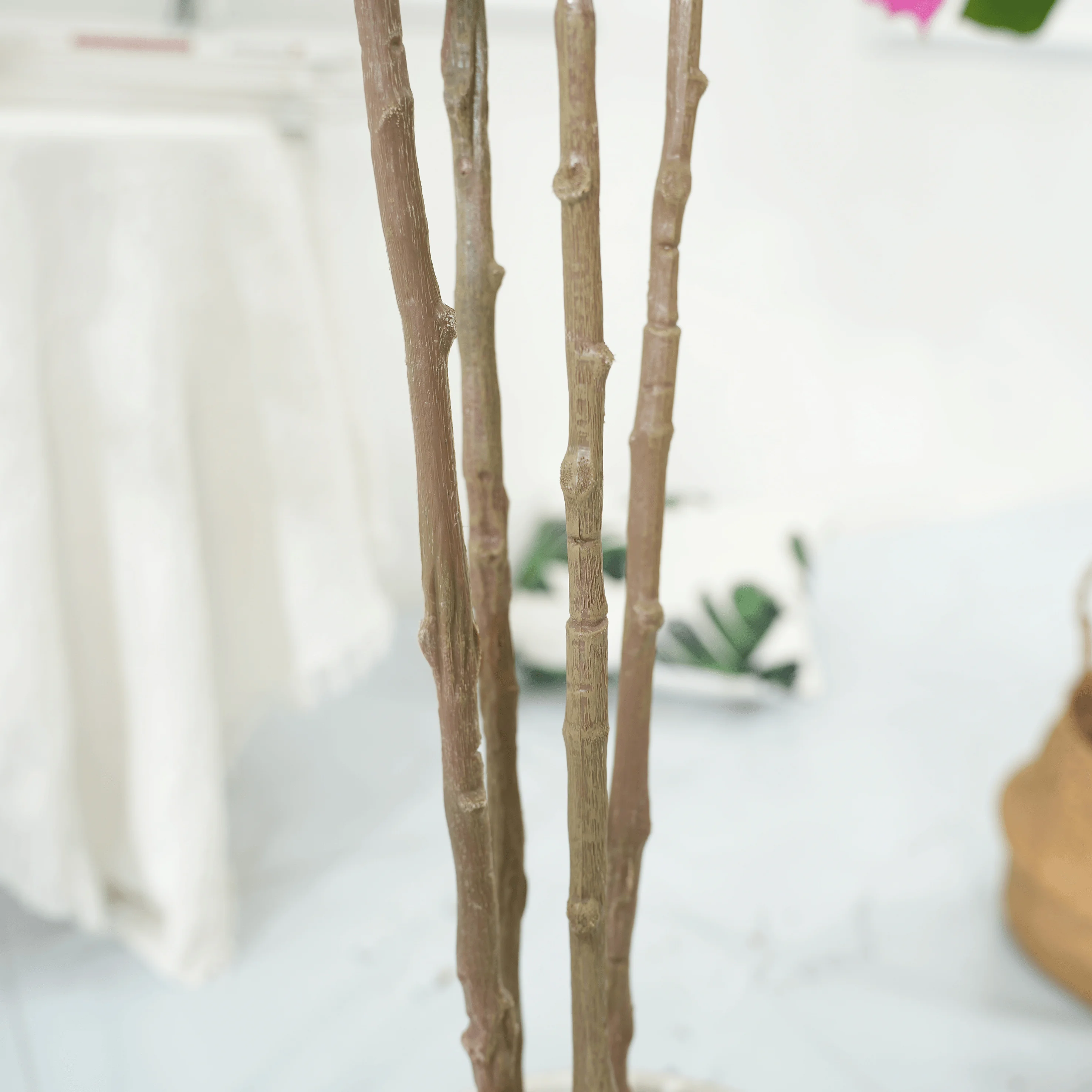 Artificial Tree With Real Touch Leaves Bougainvillea Flowers Tree For Photography Studio Atmosphere Decoration Home Landscape