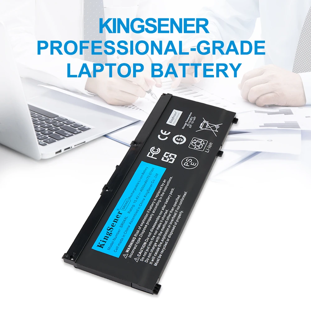 KingSener SR04XL Laptop Battery for HP OMEN 15-CE 15-CB 15-CE015DX 15-CB014ur TPN-Q193 TPN-Q194 TPN-C133 HSTNN-DB7W 917724-855