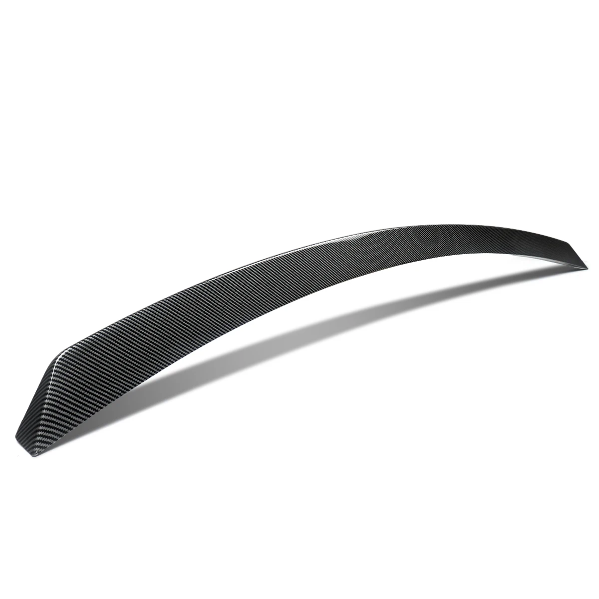 For 2013-21 Jeep Grand Cherokee SRT WK2 Carbon Look Rear Mid Wing Spoiler Trunk