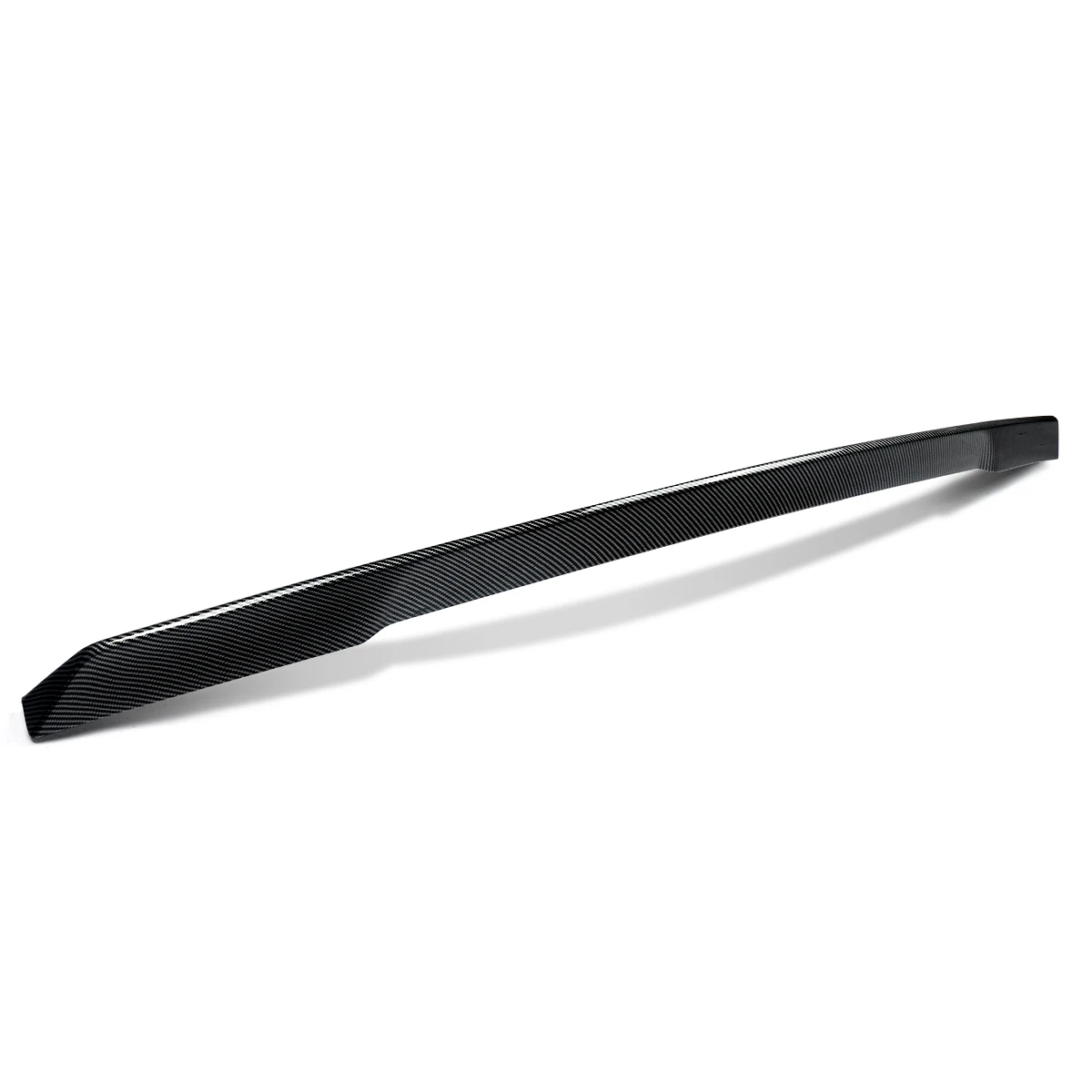 For 2013-21 Jeep Grand Cherokee SRT WK2 Carbon Look Rear Mid Wing Spoiler Trunk