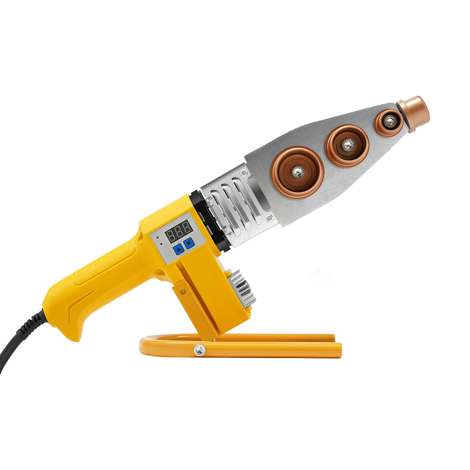 850W Pipe Welding Machine 20-63mm PPR Welder with 6 Die Heads Digital Display for Home Construction Water Pipe Repair