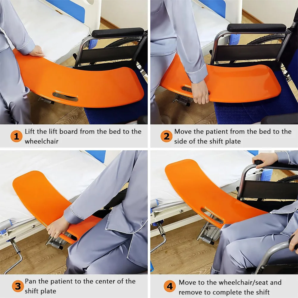 Transfer Aids Board Elderly Wheelchair Users Slide Plate For Transferring Patients From Wheelchair To Bed Toilet Bathtub