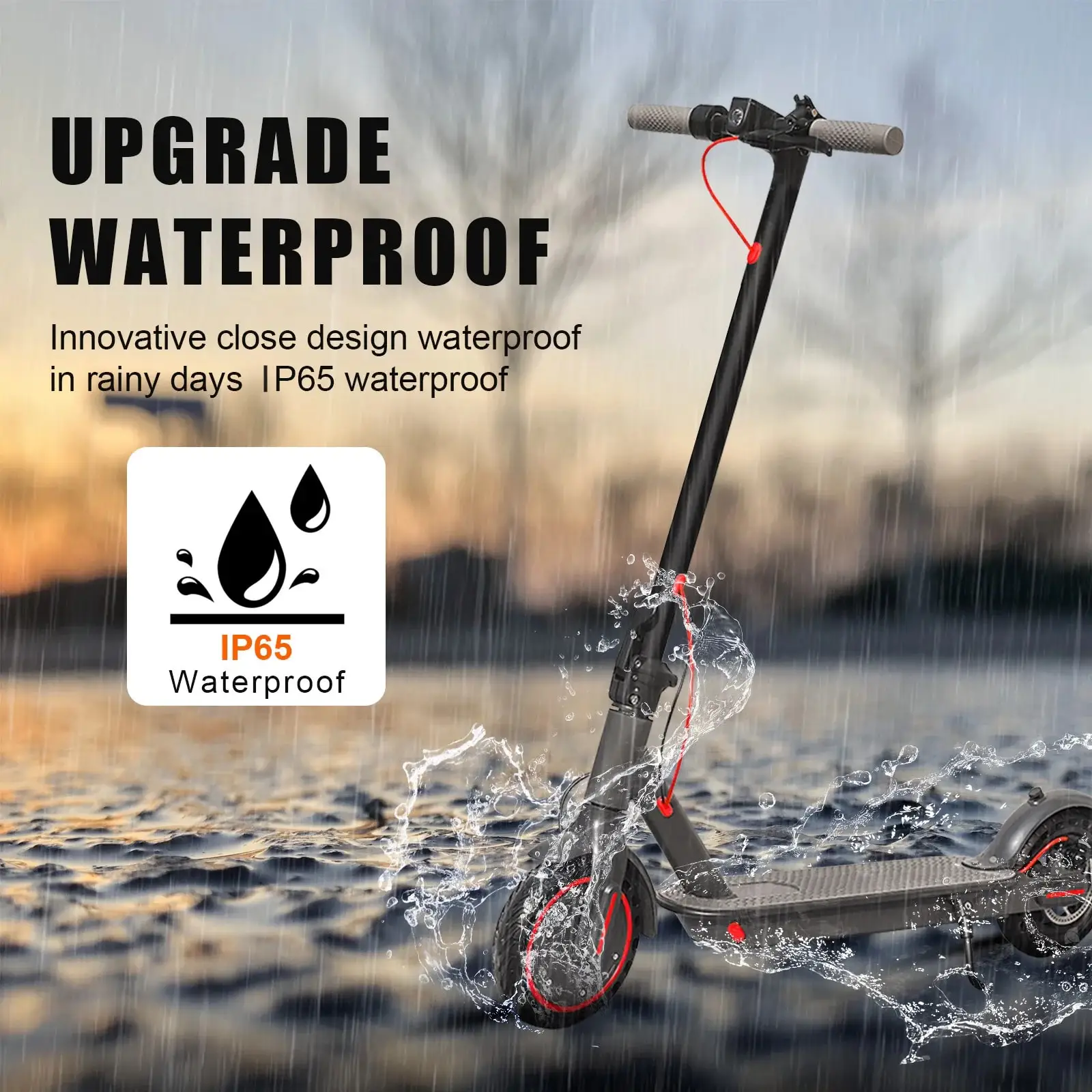 2026 New AOVOPRO M365 Pro 10.5AH Electric Scooter IP65 Waterproof 8.5 Inch Solid Anti-Skid Electric Kick Scooter Europe Warehouse
