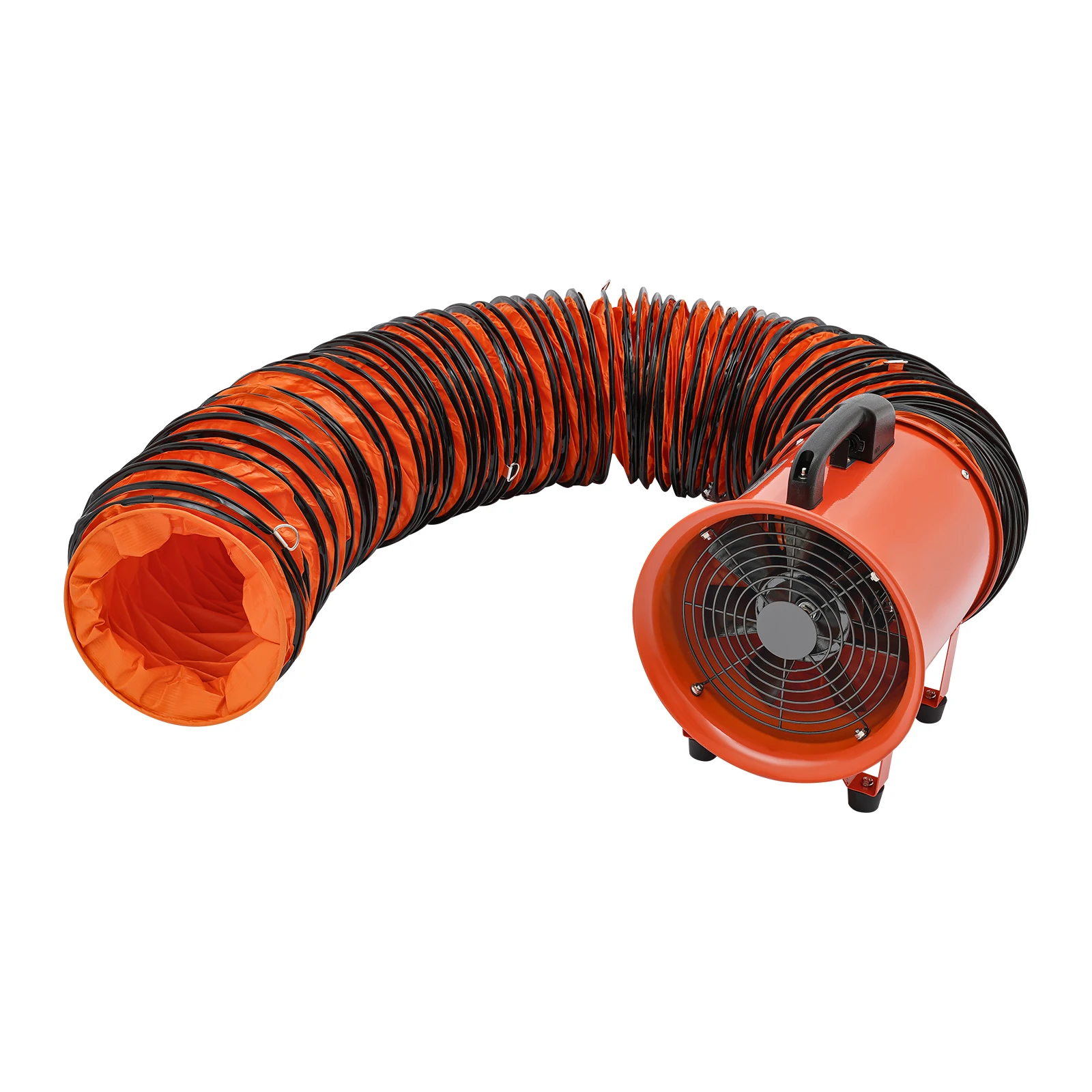 320W Air Blower 2800/3300rpm Pure Copper Motor 220V 50-60Hz Air Blower with 10 Meters PVC Duct Hose Free Standing