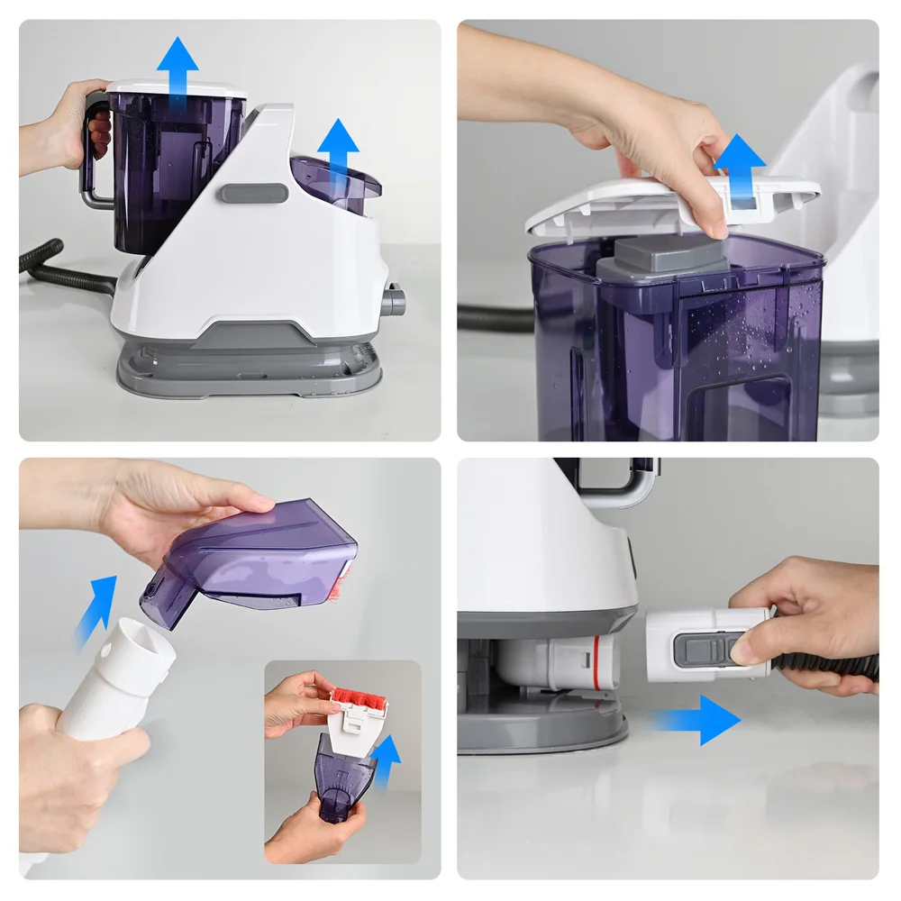 ROUNY Multi-Purpose Portable Carpet Cleaner Upholstery Cleaner Machine Deep-Cleaning Shampooer for Home Use