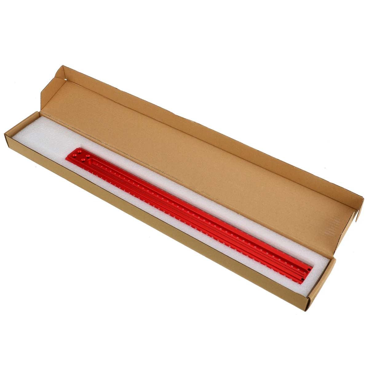 300-760mm Woodworking Line Scriber Aluminum Alloy T-Ruler Marking Gauge Crossed-out Hole Scribing Ruler Measuring Tool