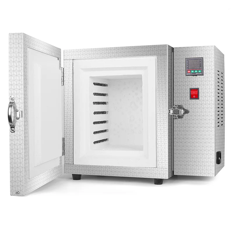800°C Jewelry Casting Burnout Furnace Oven 1500W Jewelry Equipment High-Temperature Resistant Metal Melting Wax Melting Furnace