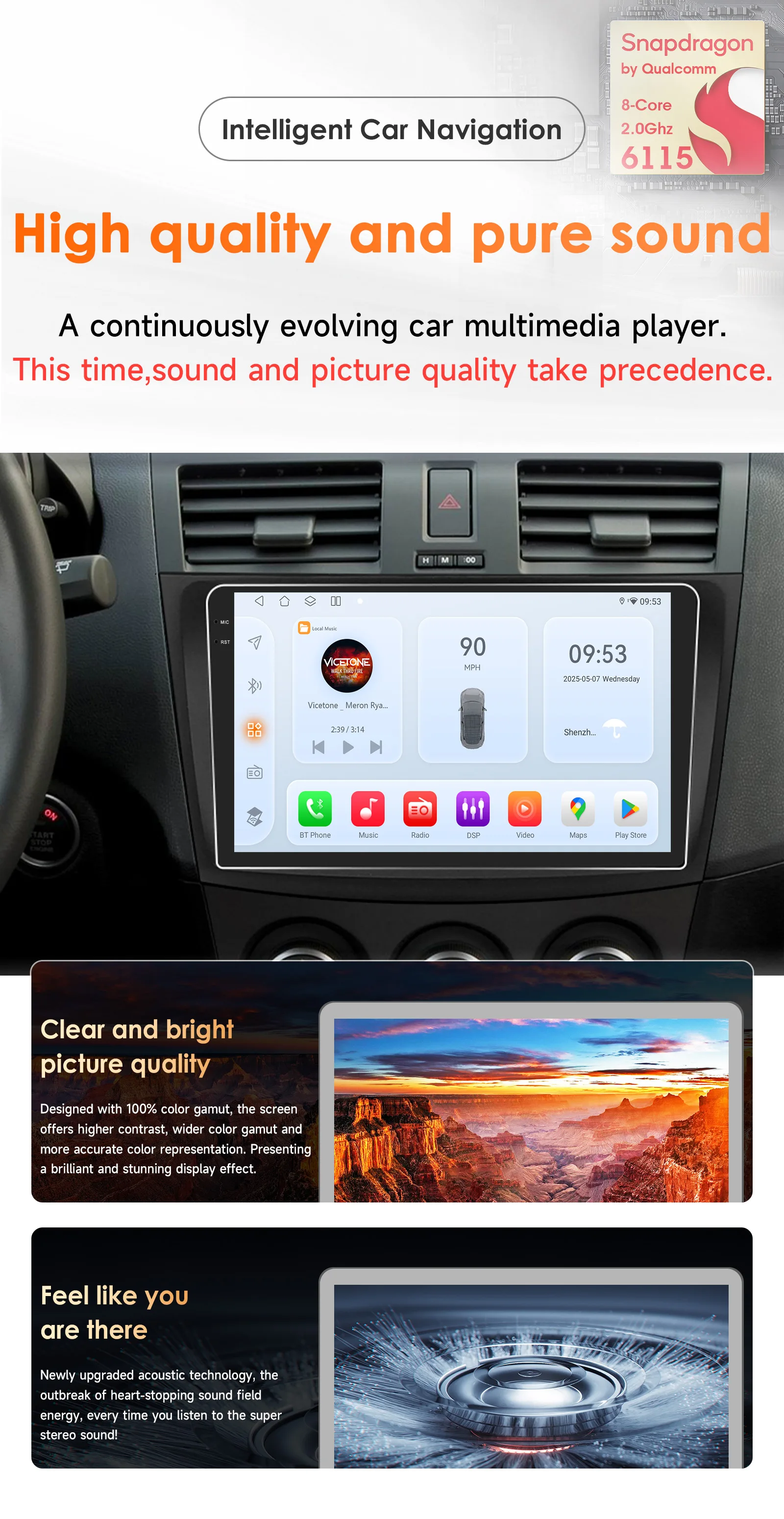 Hizpo AI Voice Octa Core Car Radio For Mazda 3 2010 - 2013 Carplay 4G Multimedia video Player GPS 2din Autoradio Android Auto BT