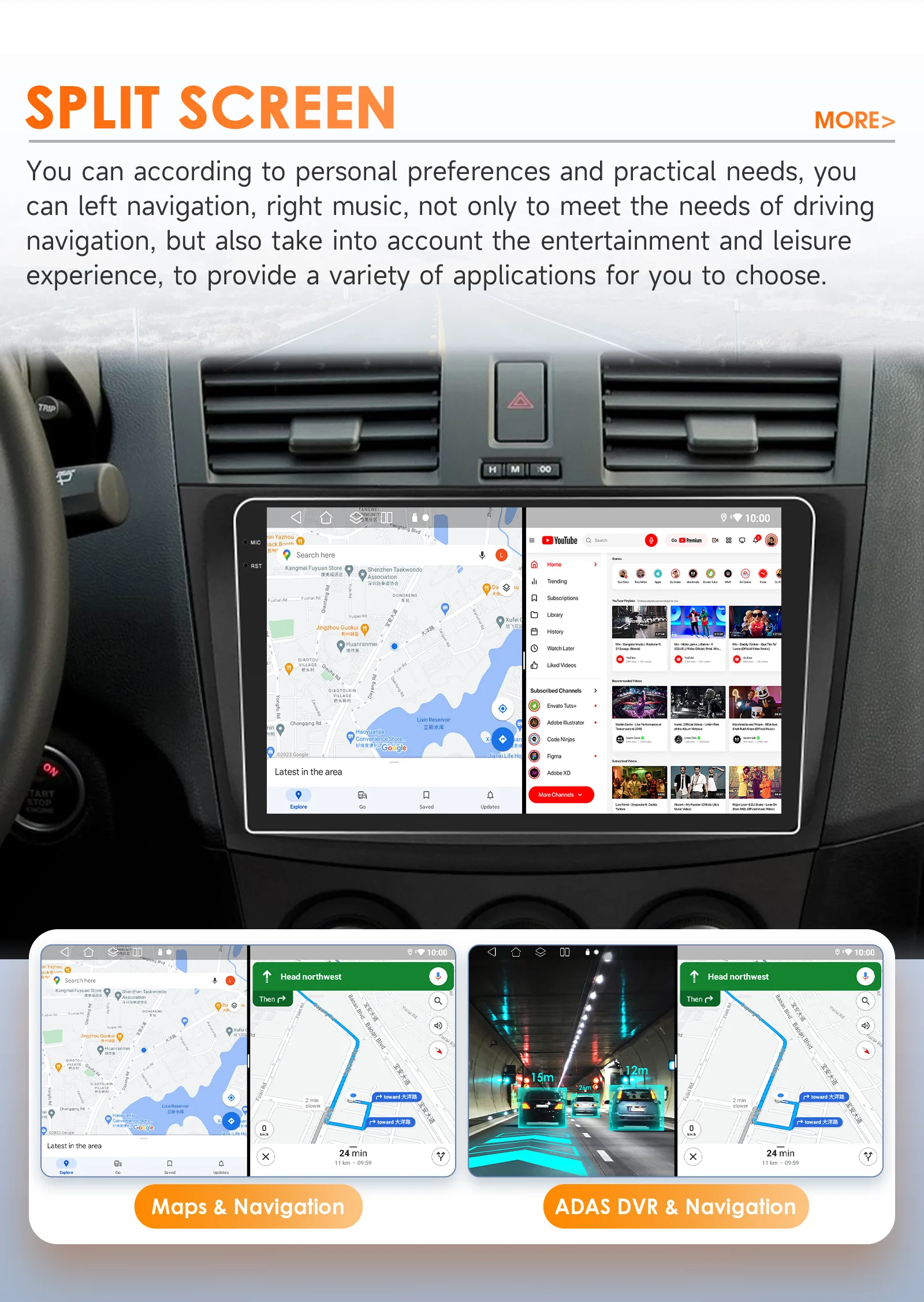 Hizpo AI Voice Octa Core Car Radio For Mazda 3 2010 - 2013 Carplay 4G Multimedia video Player GPS 2din Autoradio Android Auto BT