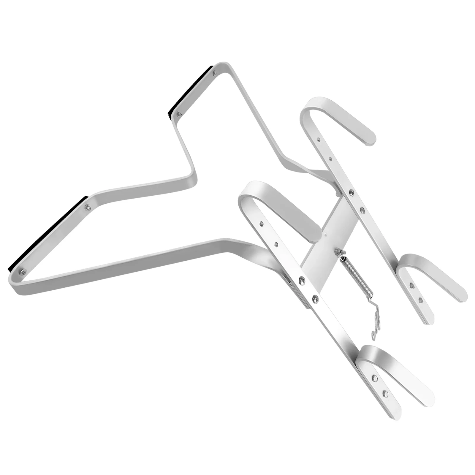 V-Shaped Ladder Stand Off, Alloy Aluminum for Downpipe, Non-slip Mat, for Universal Ladder, Incease Ladder Safety