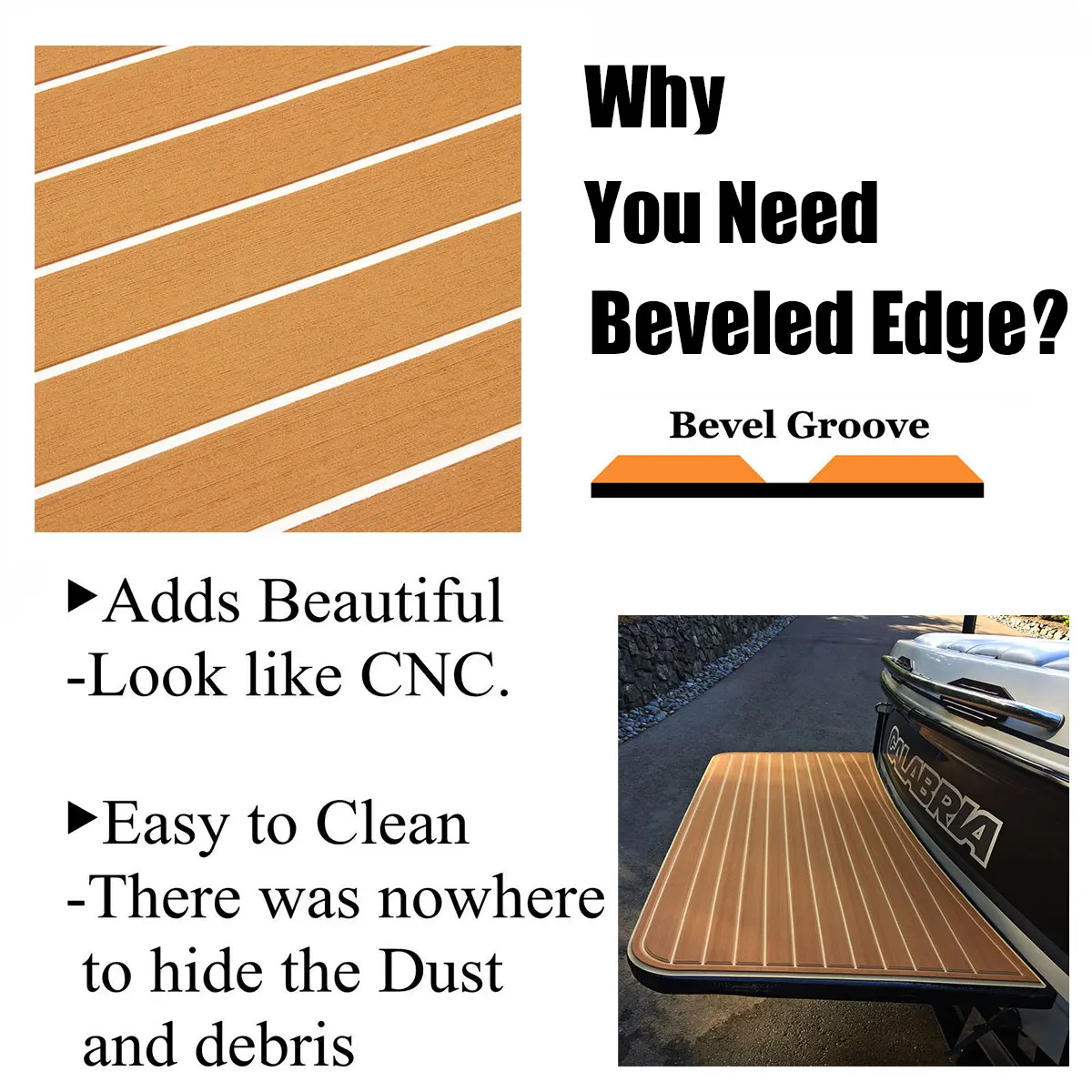 240x900xmm Self-Adhesive EVA Foam Boat Marine Flooring Faux Boat Teak Decking Sheet Accessories for Surfboards RV Floor Mats