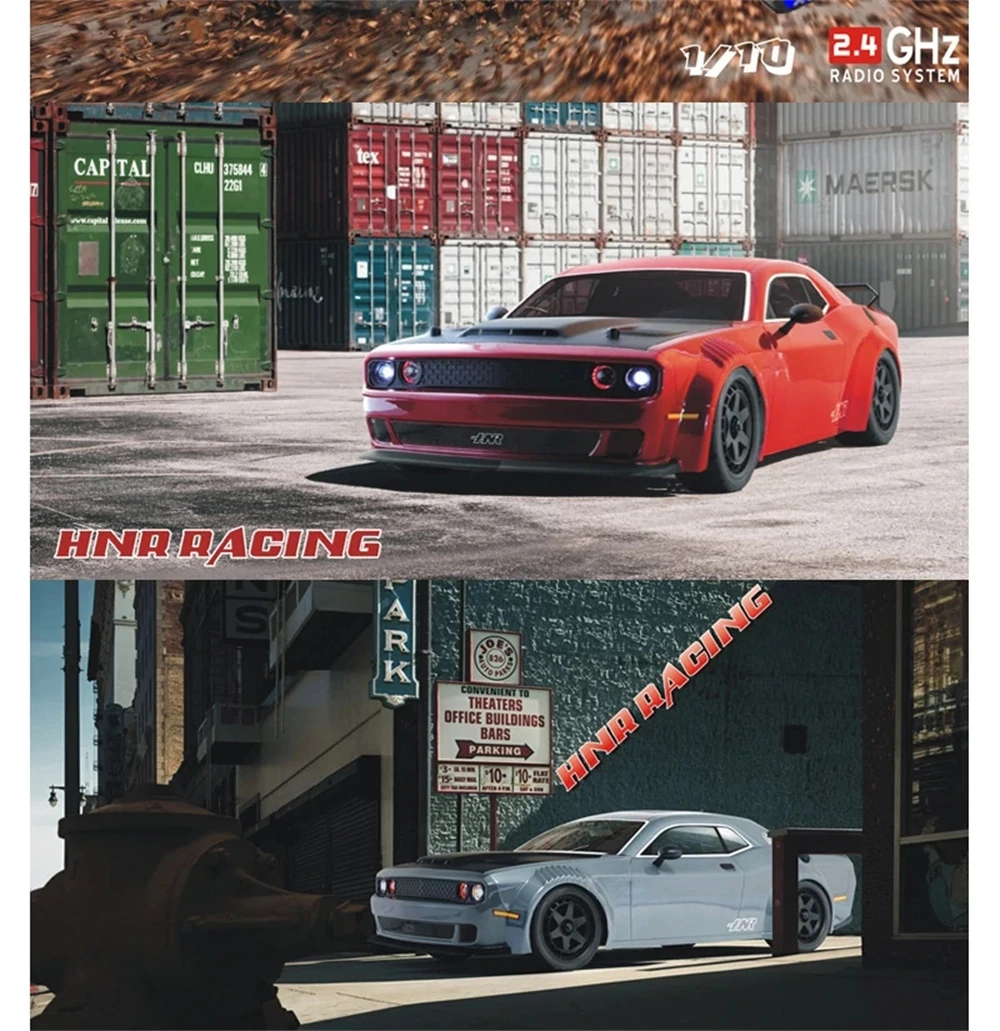 HNR H9802 PNTHER 1/10 2.4G 4WD Brushless RC Car Drift On-Road Flat Running Electric Remote Control Racing Vehicles Models Toys