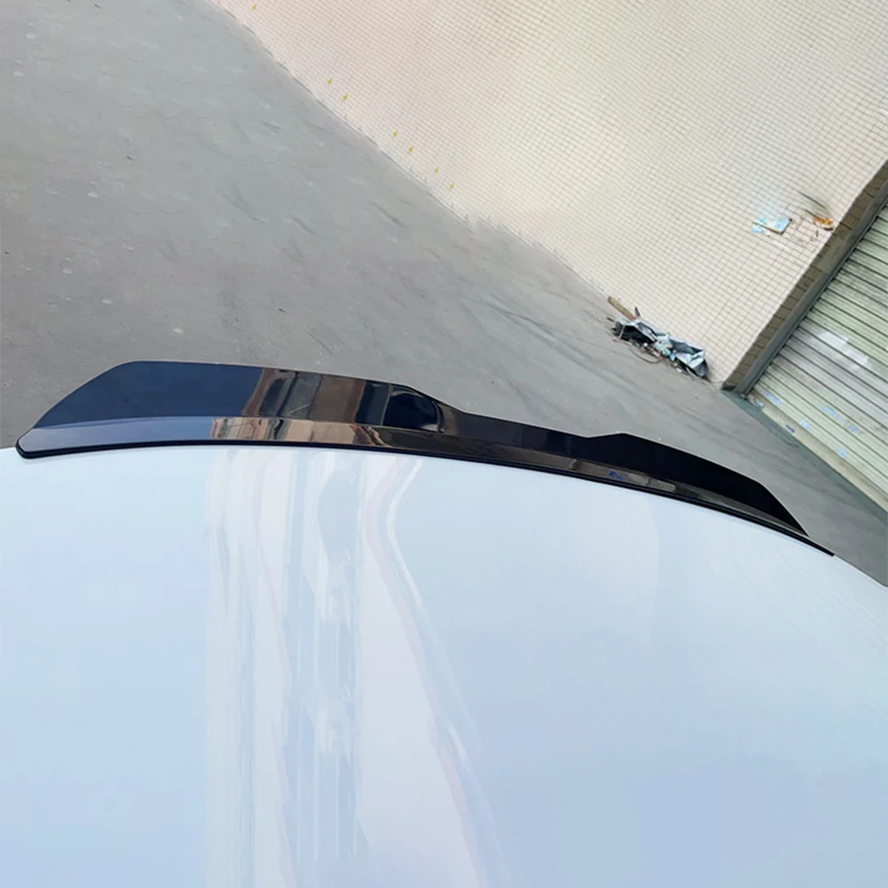 Car Rear Wing Trim Paste Type Trunk Tail Spoiler With Adhesive Tape Modified Parts