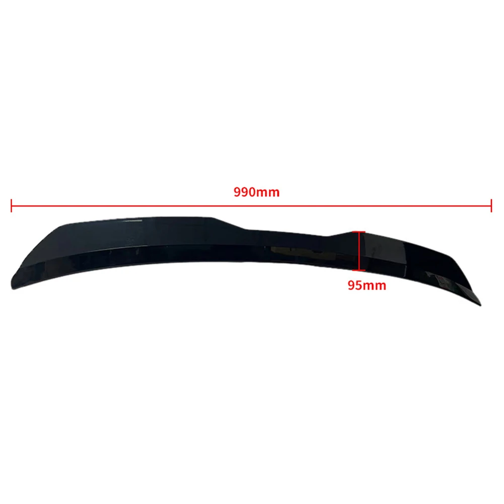 Car Rear Wing Trim Paste Type Trunk Tail Spoiler With Adhesive Tape Modified Parts