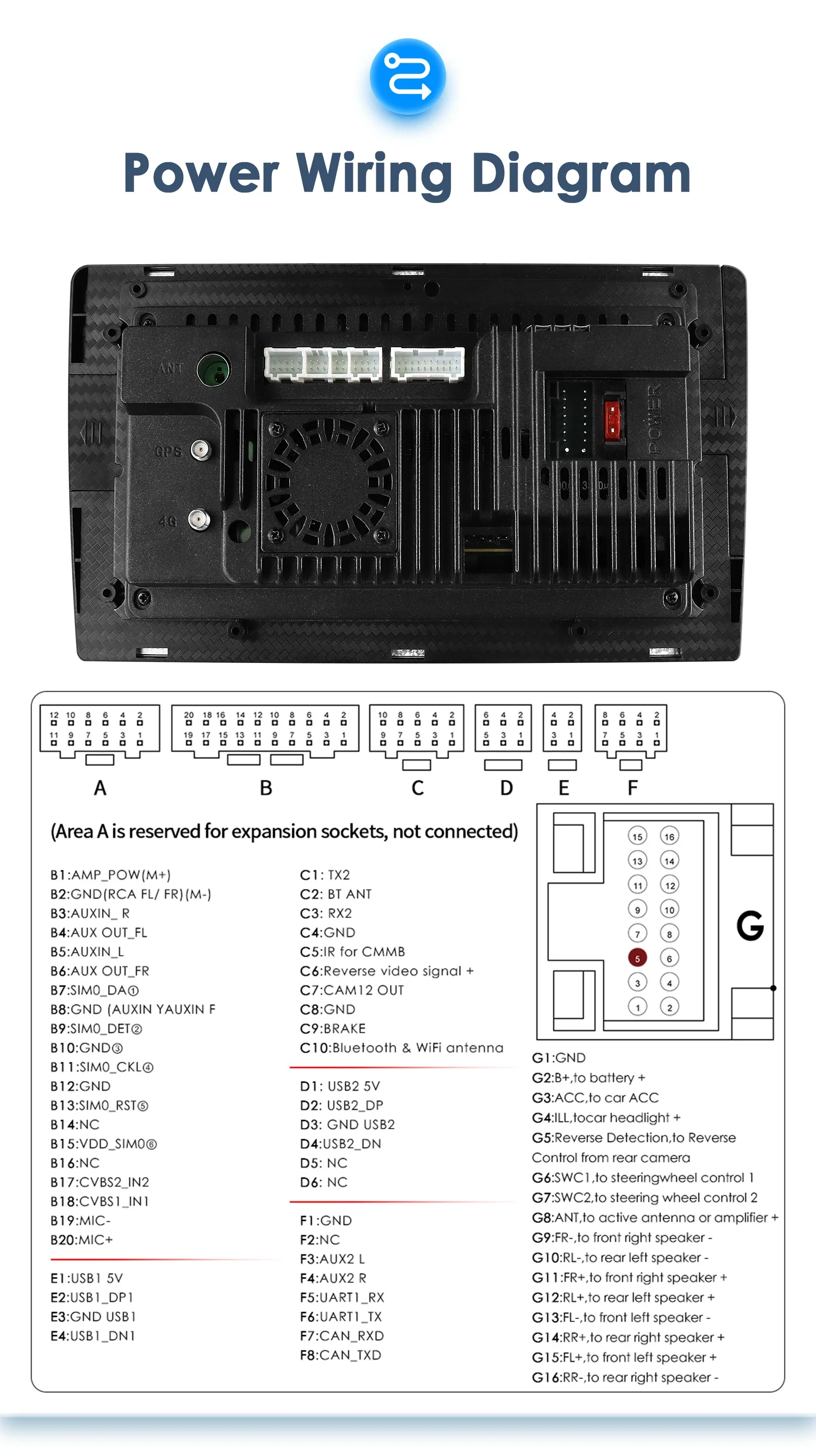 9" Hizpo Android13 Car Radio for Citroen Berlingo B9 Peugeot Partner 2008 - 2019 Auto Stereo RDS DSP GPS CarPlay UI8581 System