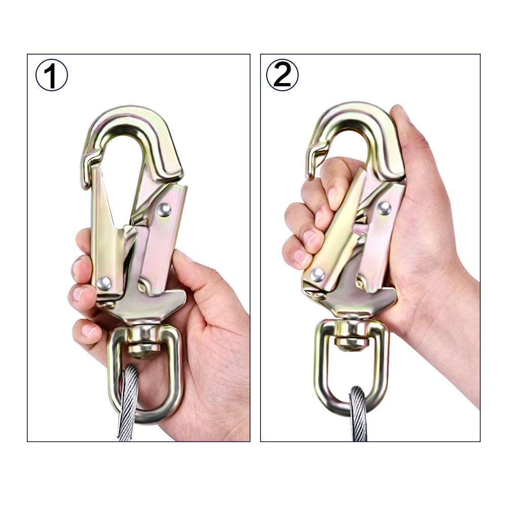 Steel Wire Core Flip Line Kit 1/2 Inchx8 Inch Climbing Positioning Rope for Arborists Climbers Tree Climbers Hiking Accessories