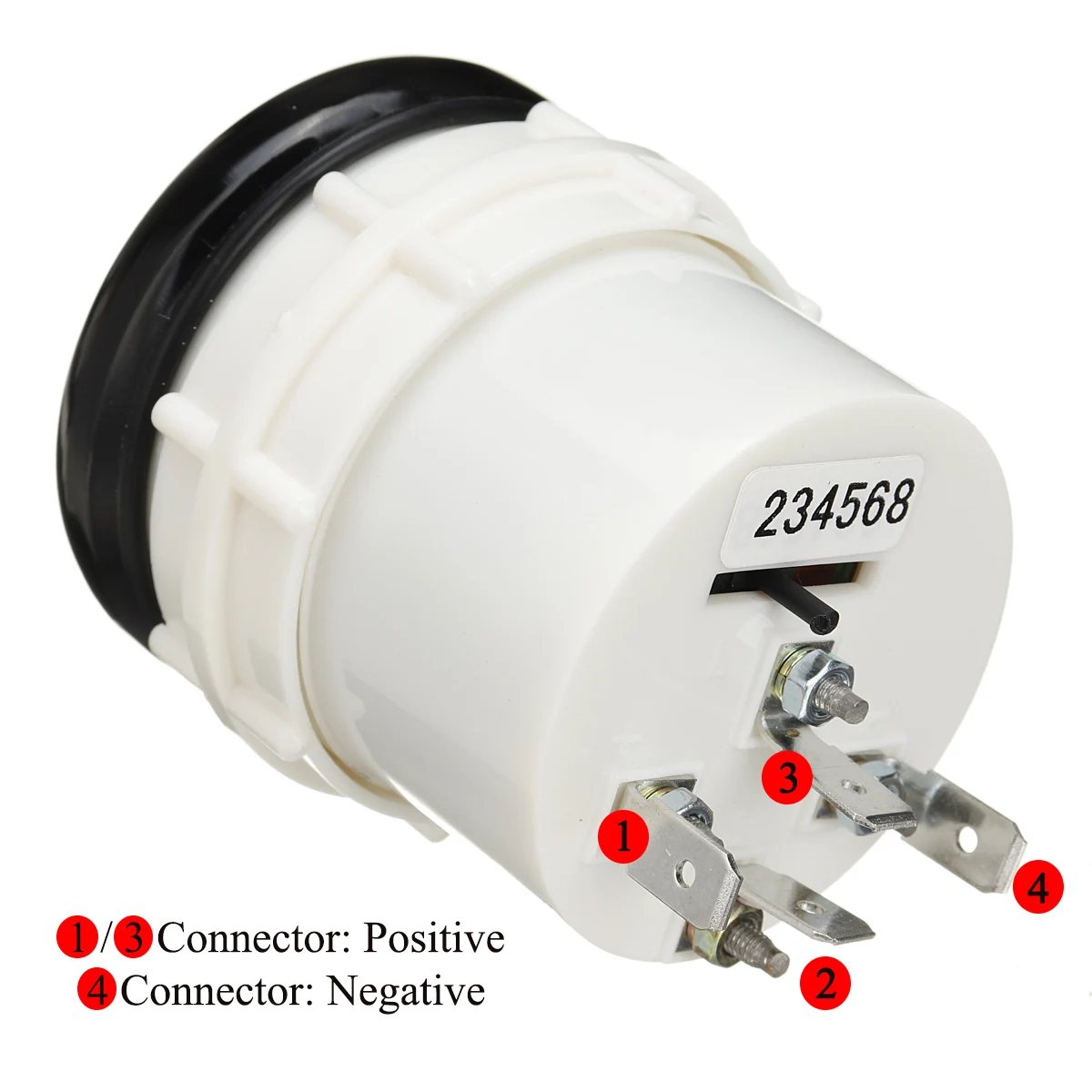 2" 52mm 12V 0-8000RPM Rev Counter Tachometer RPM Gauge KIt For Petrol Motor Engine Car rpm Meter Gauge