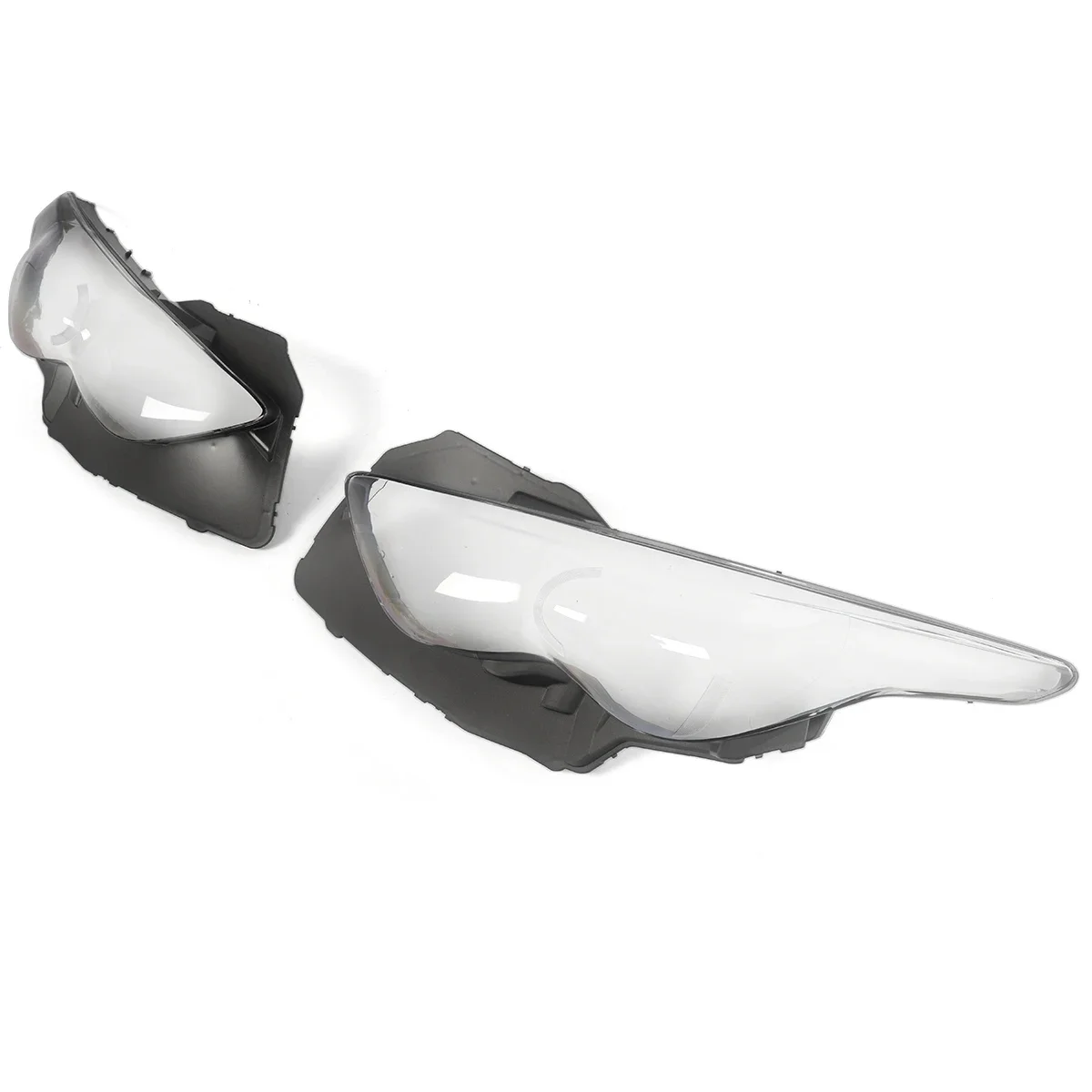 SAIQINGSP Fit For Infiniti FX35 2009-2013 Headlight Cover Left+Right Clear Car Accessories Tools