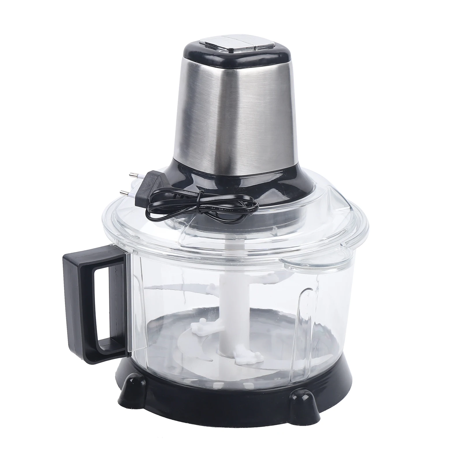 5L Electric Meat Grinder Mincer Mixer Food Chopper 220V 300W Electric Kitchen Chopper 4 Blades Cooking Machine 10000RPM