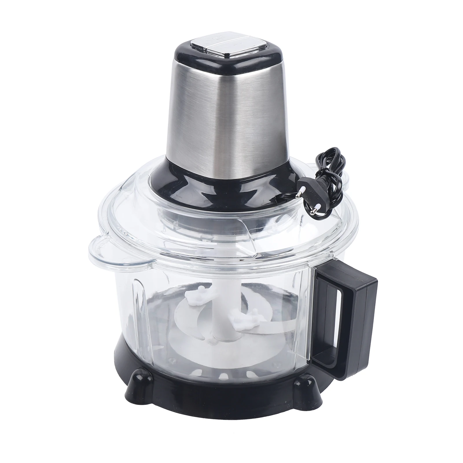 5L Electric Meat Grinder Mincer Mixer Food Chopper 220V 300W Electric Kitchen Chopper 4 Blades Cooking Machine 10000RPM