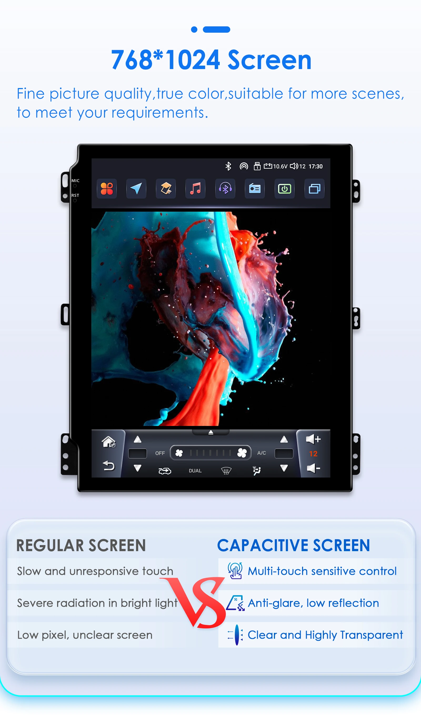 Hizpo 9.7" For Tesla Style Car Radio For Mitsubishi Outlander XI 2 2008- 2011 Android Auto Multimedia Player 4G Wireless Carplay