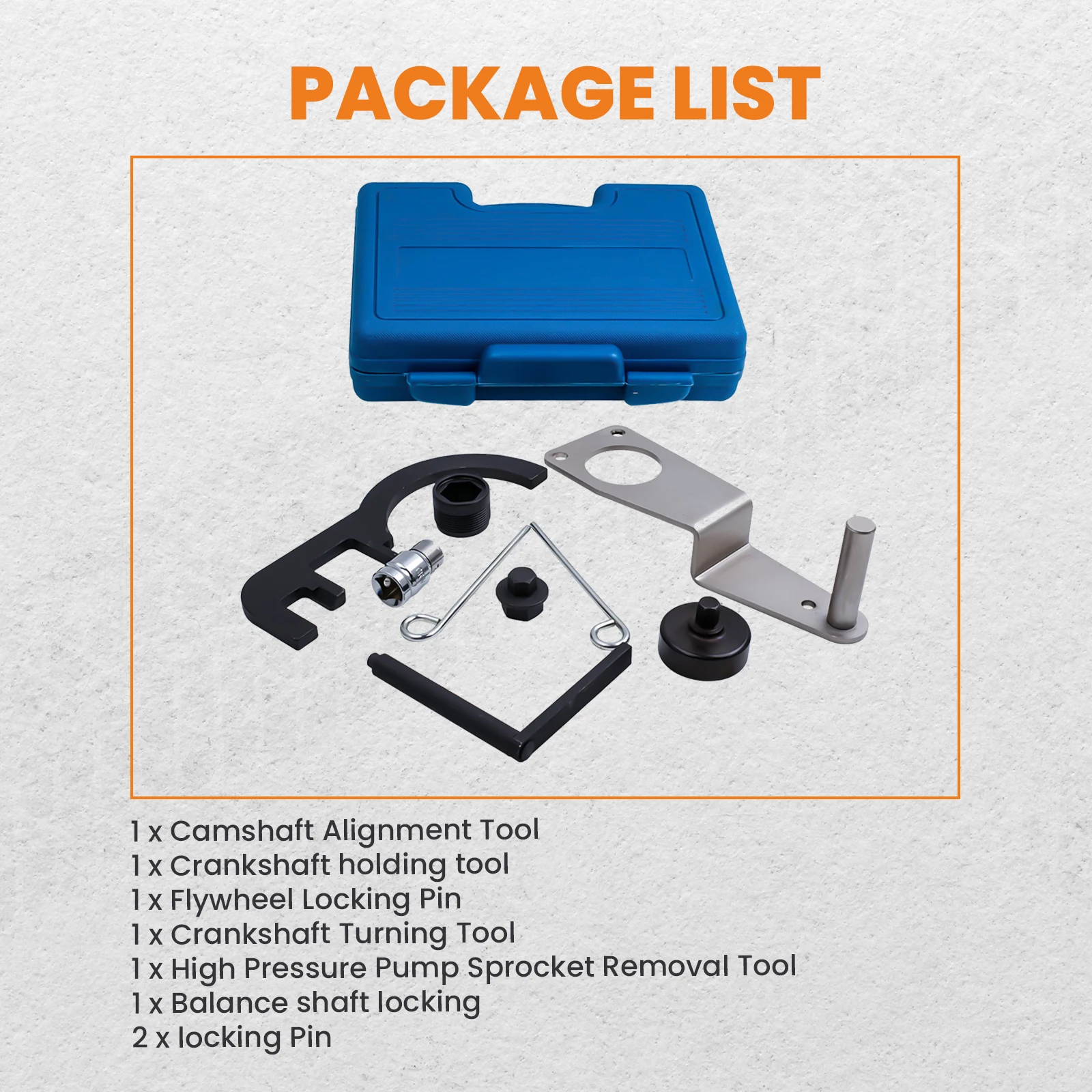 Camshaft Alignment Tool for BMW N47 N47S D20A 2.0 for BMW 1 Series / 3 Series / 5 Series and X3 13528572504,
