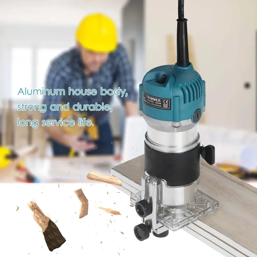 2 Batteries 8'' 4000W Mini Cordless Chainsaw Electric One-Hand Saw Wood Cutter