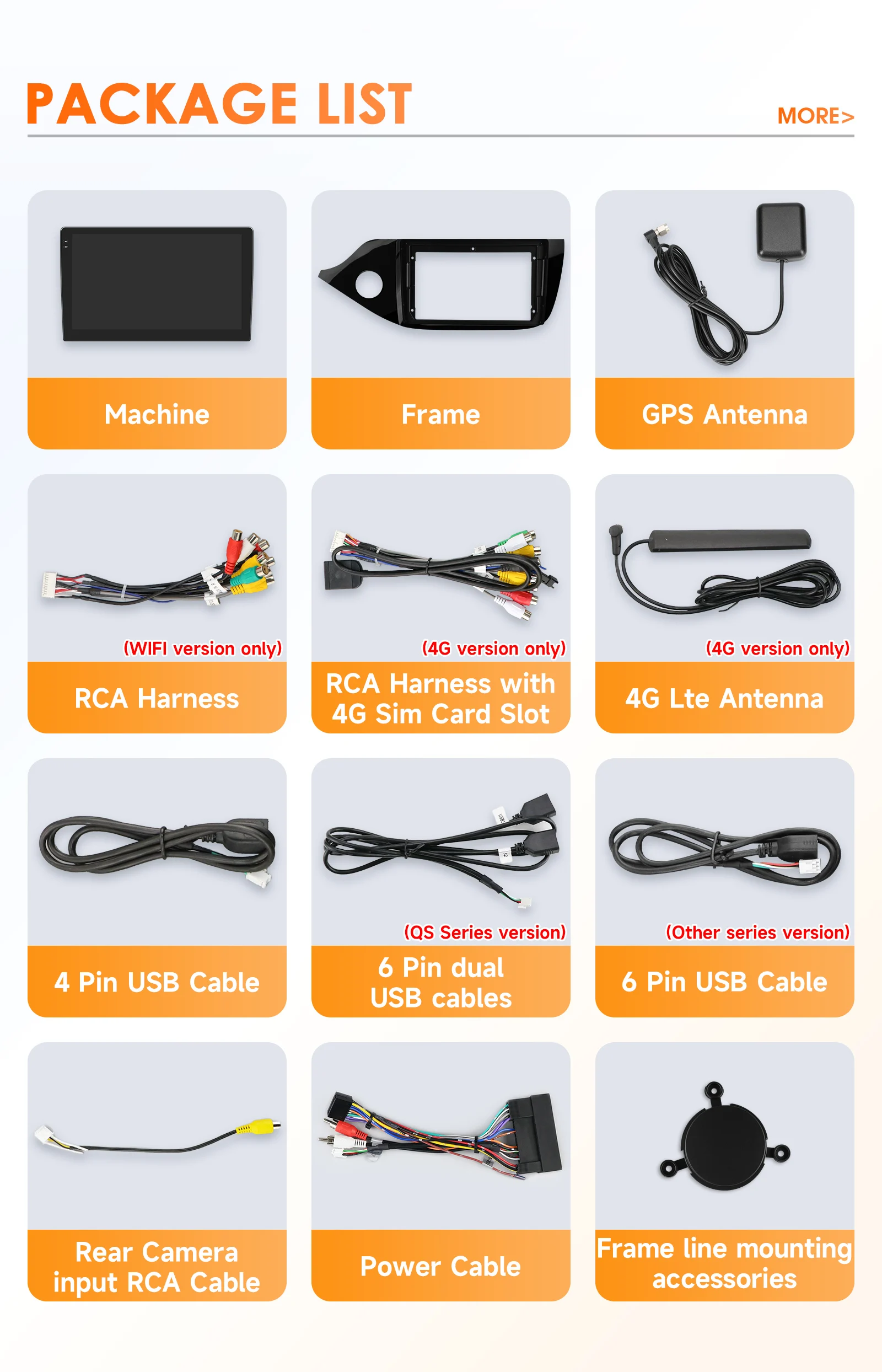 Hizpo 8+128G 2 Din Android Auto Radio For KIA CEED JD Cee'd 2012-2016 Carplay Car Multimedia GPS Navigation 2din Autoradio Wifi