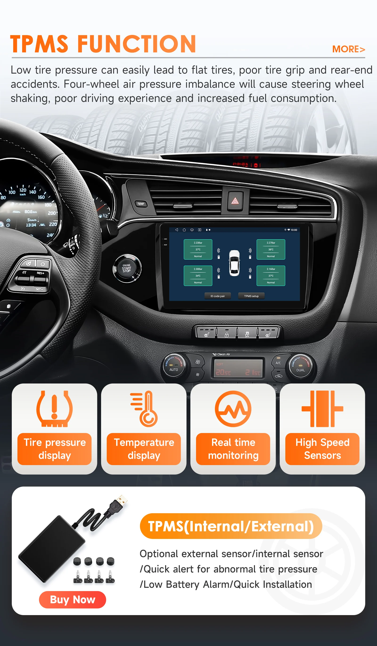Hizpo 8+128G 2 Din Android Auto Radio For KIA CEED JD Cee'd 2012-2016 Carplay Car Multimedia GPS Navigation 2din Autoradio Wifi