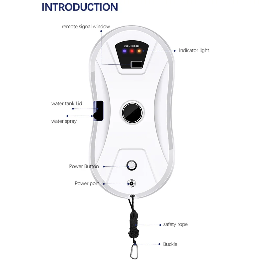 Home Windows Automatic painting Robot Vacuum controller Control Electric Windows Wiper Glass