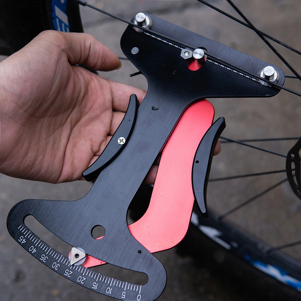 Spoke Tension Meter Tool Calibration Tool Mountain Bike Spoke Tensiometer Gauge Bicycle Repair Tools