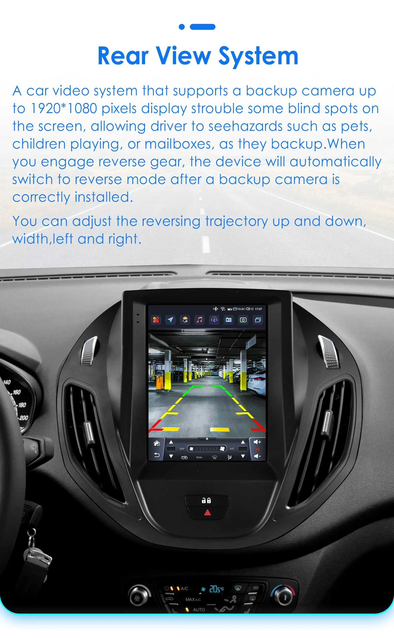 9.7" Hizpo Android13 Autoradio for Ford Tourneo Transit 2012 - 2023 Tesla Style Multimedia GPS RDS DSP 4G Carplay UI7862 360CAM