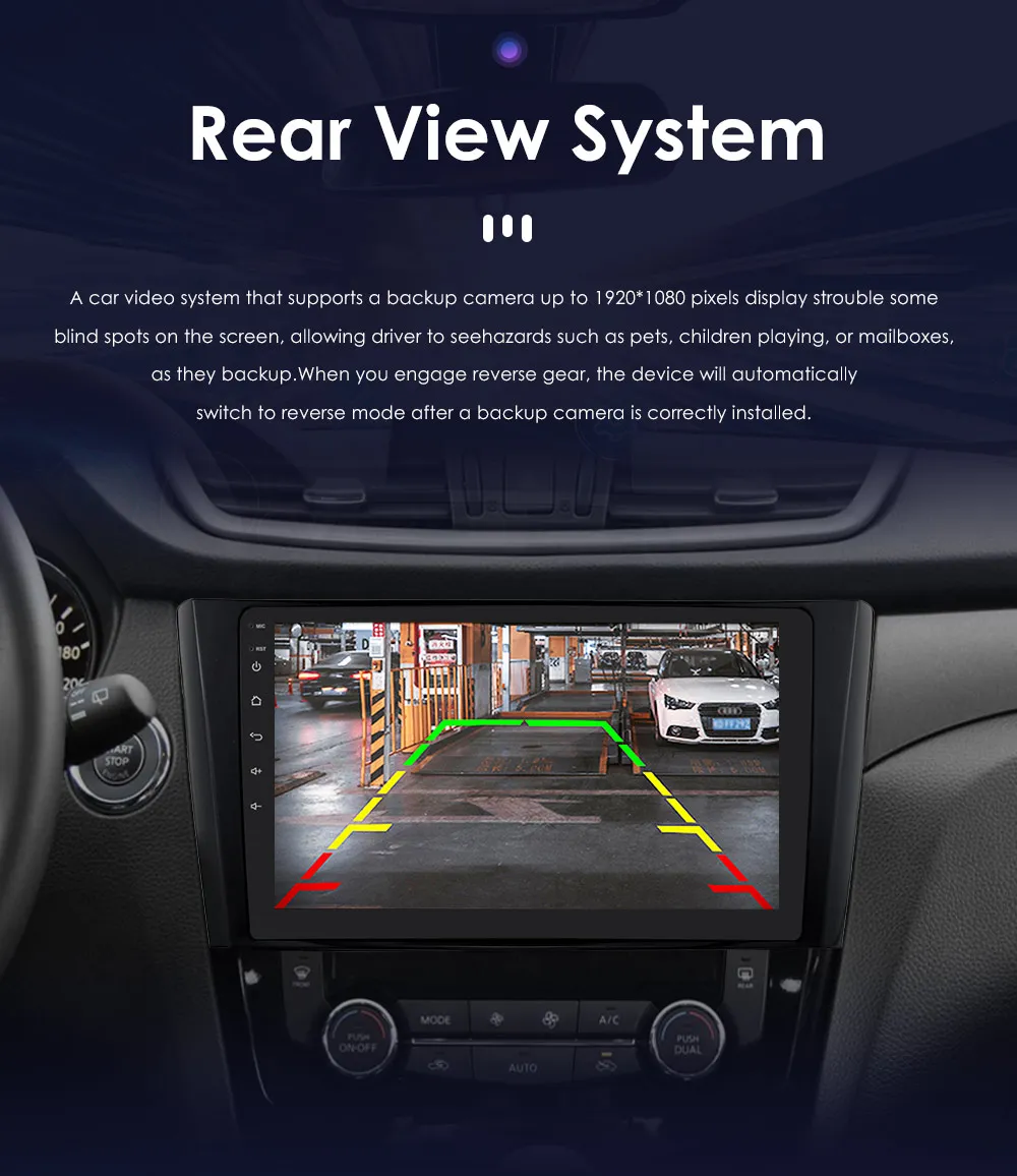 10.1" Hizpo Android13 Car Radio for Nissan Qashqai X-Trail 3 T32 2013 - 2017 Navigation GPS RDS DSP 4G BT Android Auto CarPlay