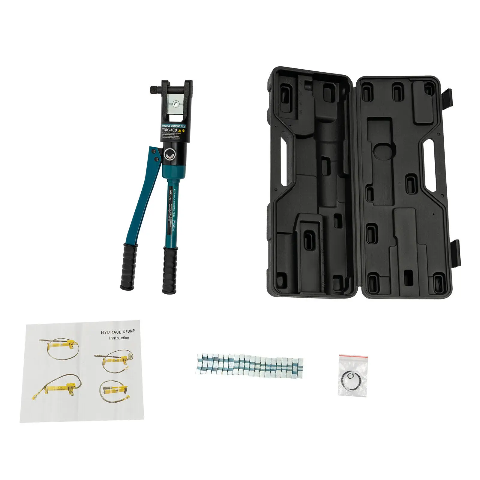 Hydraulic Crimping Gripper 16 to 300mm ² Crimping Latticing Hand Operated Hydraulic Crimping Tool with 11 Pairs of Dies