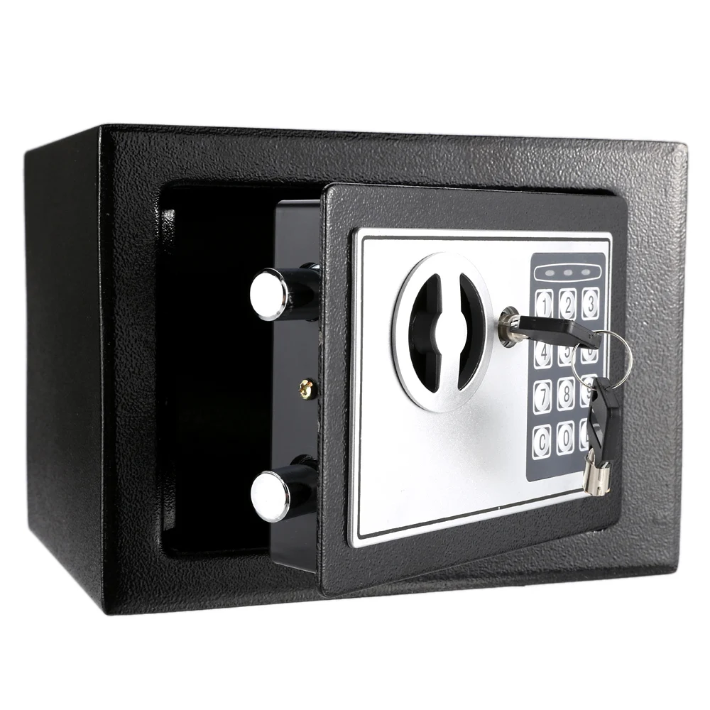 Electronic Digital Keypad Lock Safe Security Box All Steel for Home Office