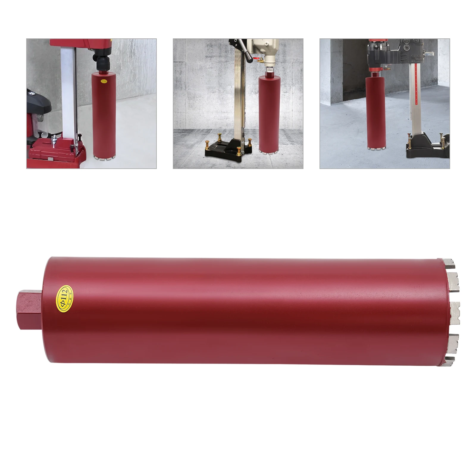 Professional Dry and Wet Diamond Core Drill Bits Bit Drilling 63mm/76mm/112mm Dry+Wet Diamond Concrete Core Drill Bits Bit Drill