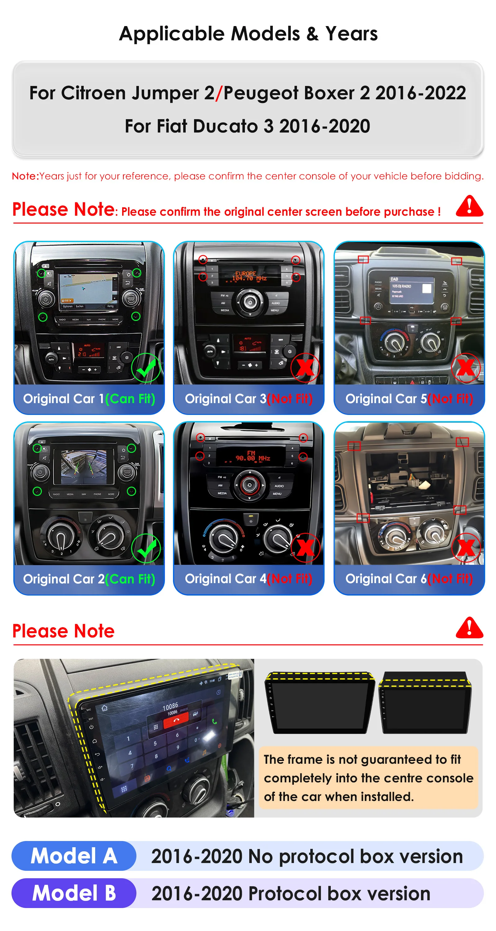 Hizpo Car Radio For Fiat Ducato 3 Citroen Jumper 2 Peugeot Boxer 2 2016 - 2022 Carplay Multimedia Autoradio Navigation Stereo 4G