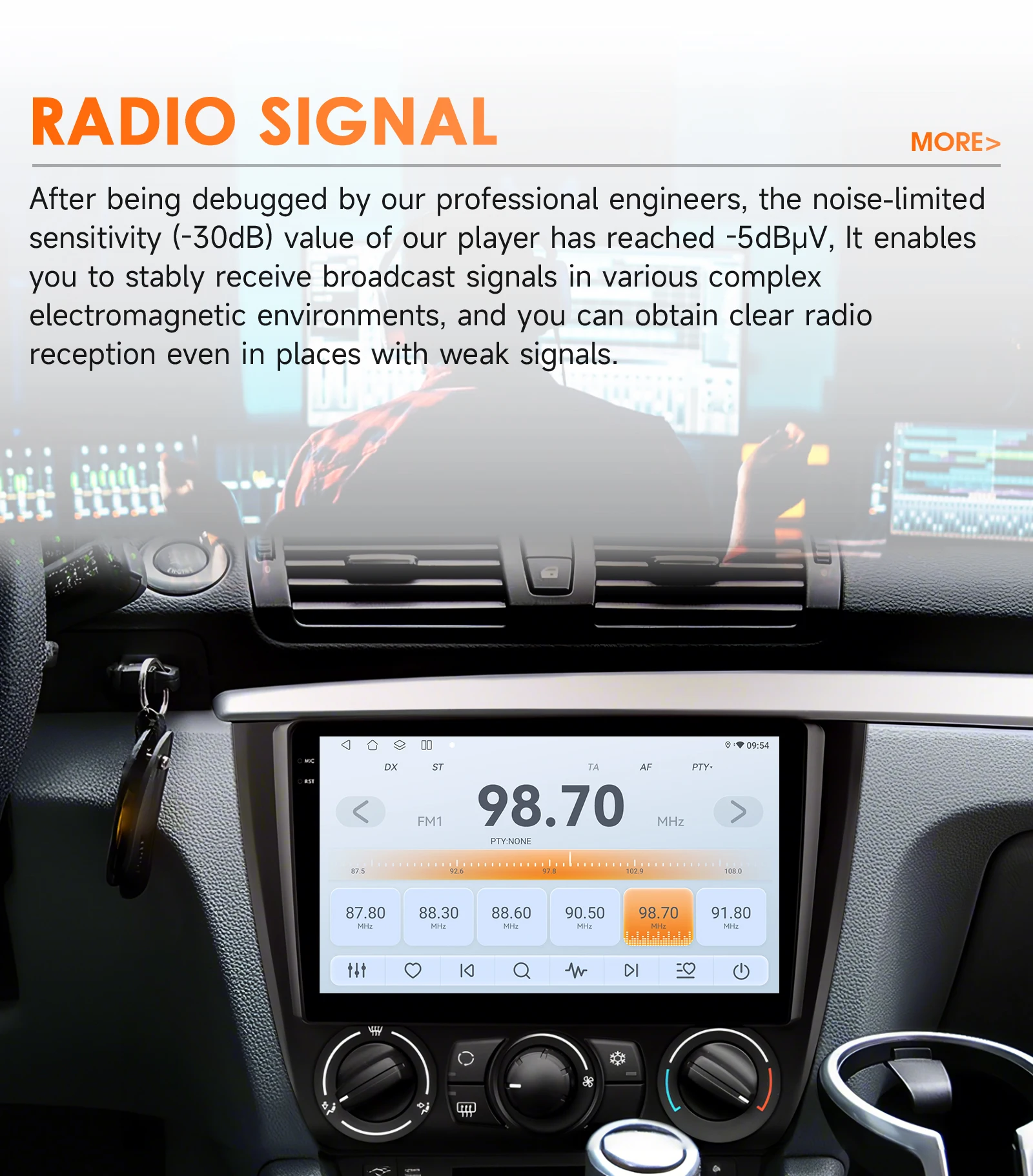 Hizpo Android 14 Car Multimedia Radio For BMW 1-Series 1 Series E87 E81 E82 E88 2004 - 2011 4G GPS Video PLayer Navi Carplay DSP