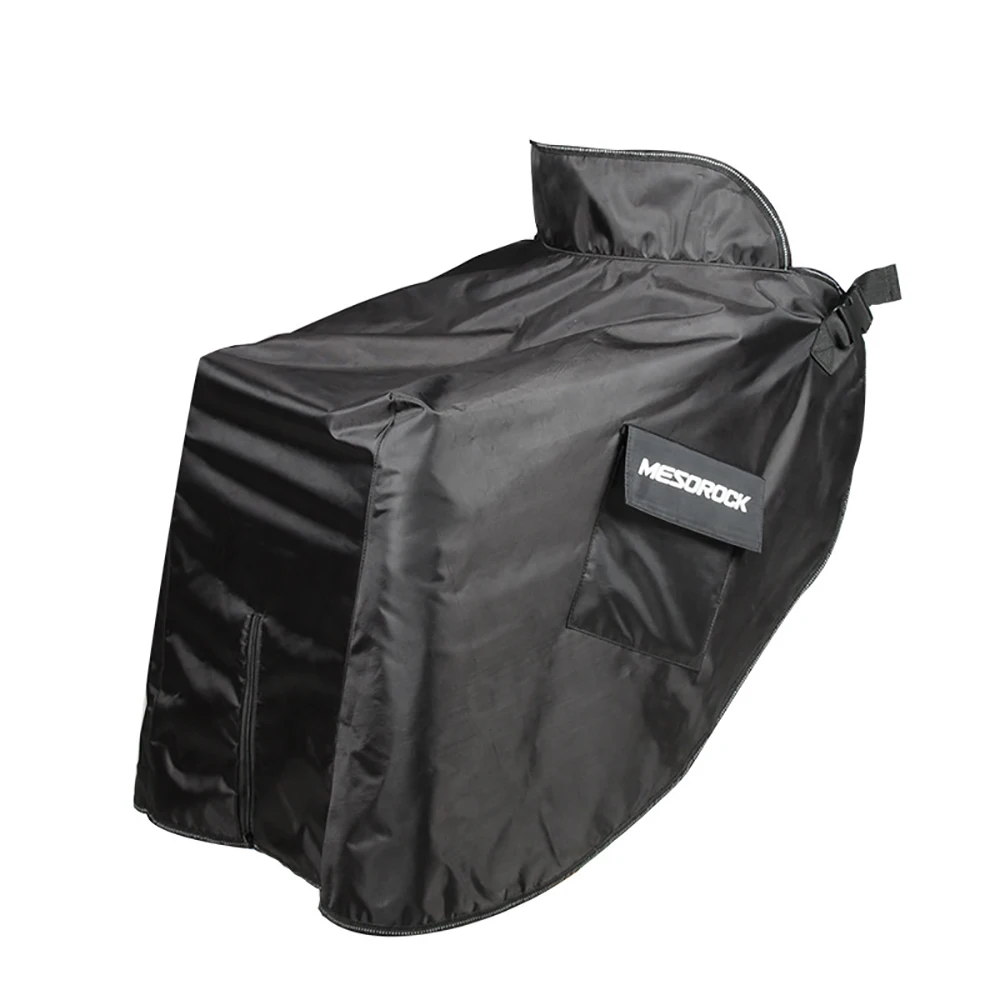 Motorcycle Leg Cover Knee Blanket Warmer Apron Fleece Lined Leg Guard Waterproof Windproof Riding Parts