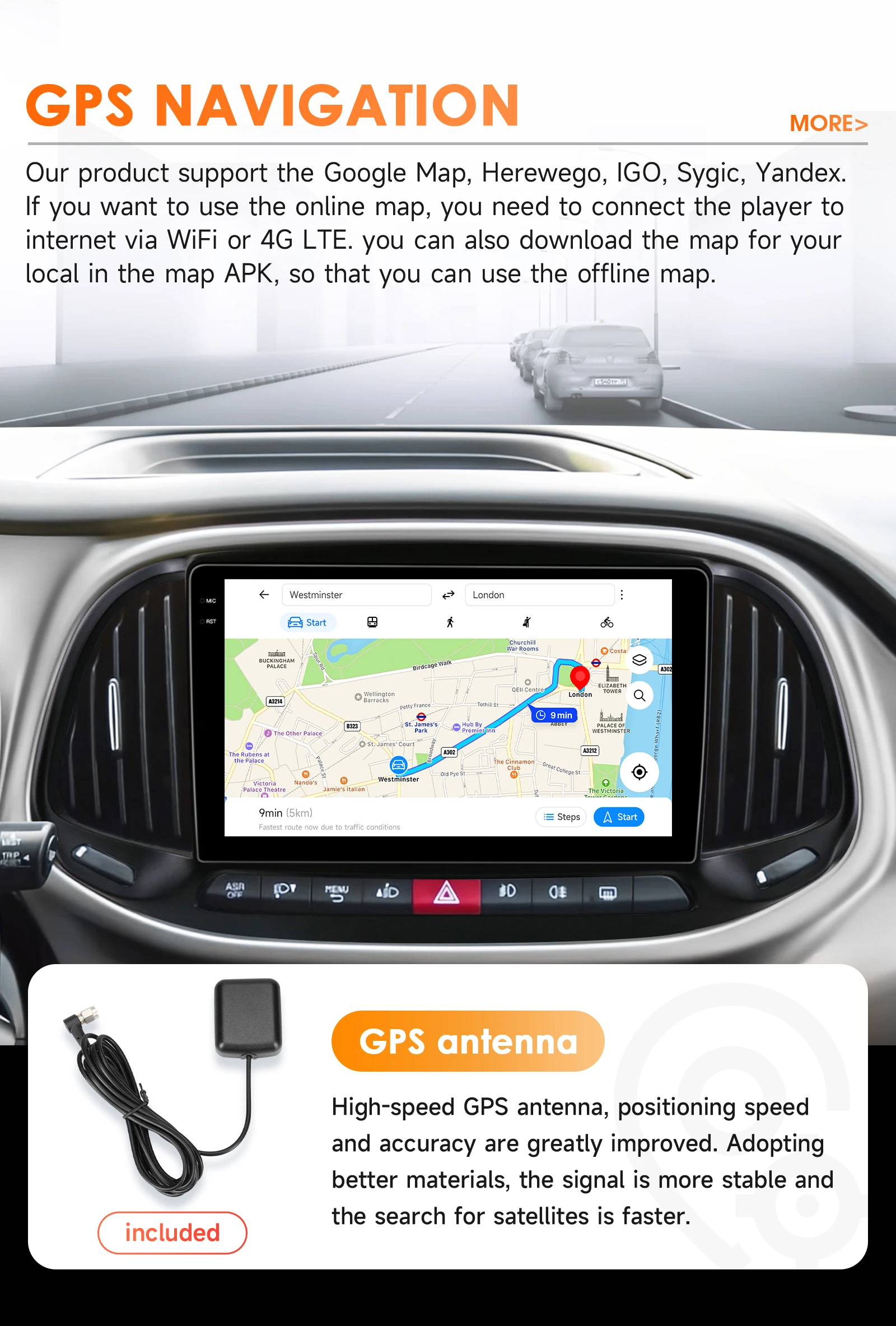 Hizpo AI Voice Autoradio Radio For Fiat Doblo 2015 - 2019 4G Car Multimedia GPS 2din Wireless CarPlay Android Auto Navigation BT