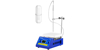 SucceBuy 2/5L Magnetic Stirrer Hot Plate Drink Agitator Vortex Mixer Shaker W/ Stir Bar Digital Display Portable Blender for Lab