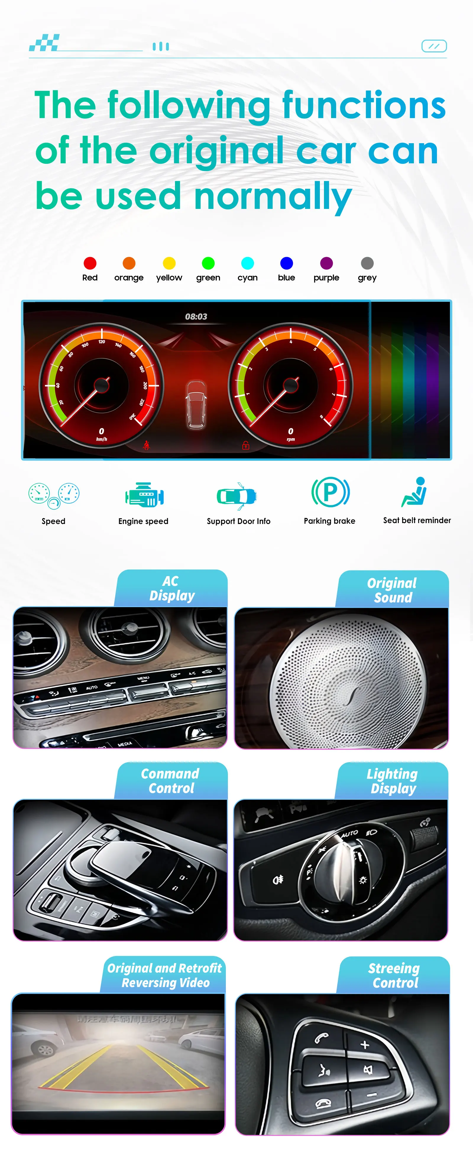 Hizpo Android Auto Car Radio for Mercedes Benz W212 E-Class NTG 4.0/4.5/5.0 E200 E230 E260 E300 S212 CarPlay Intelligent System
