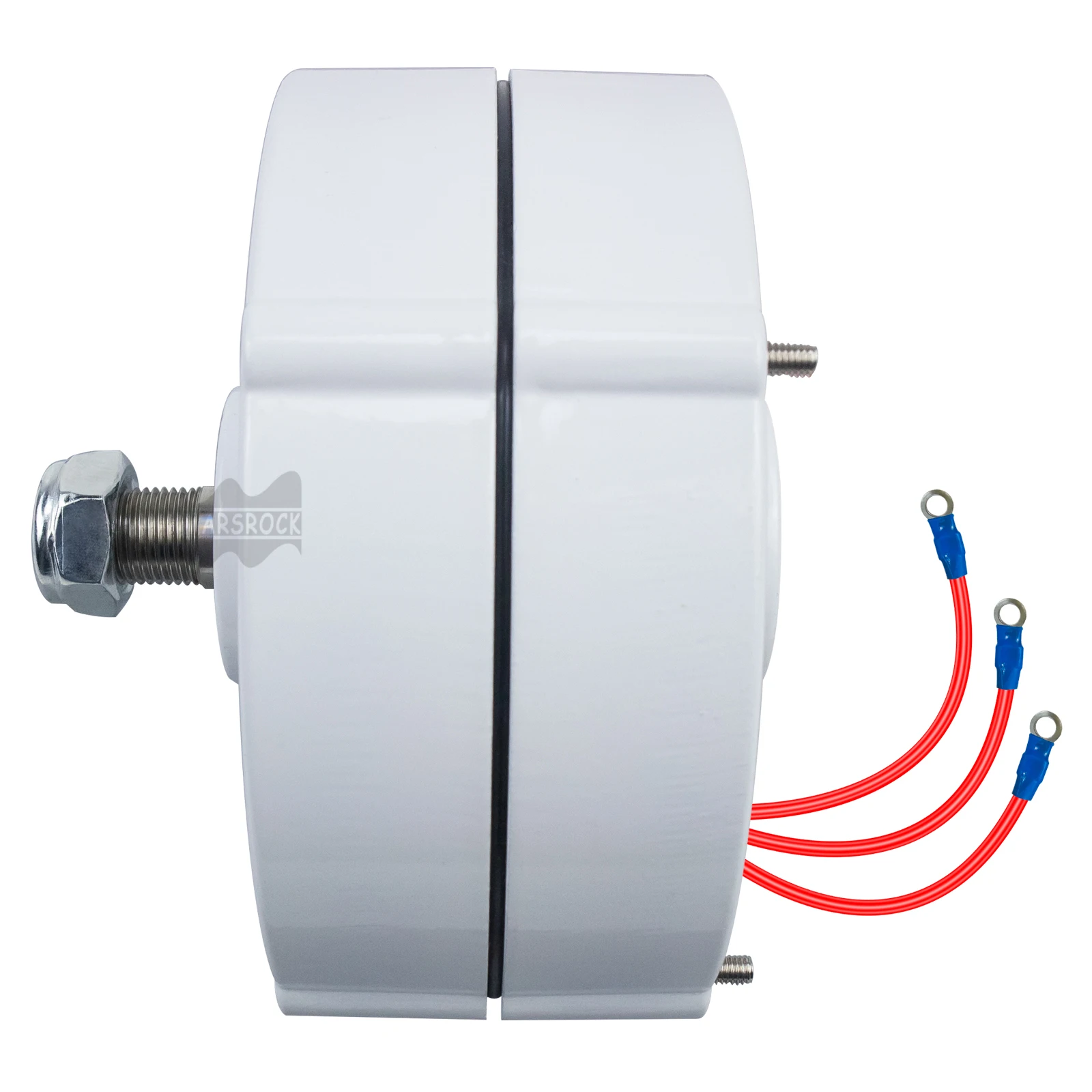 100W 12V Low RPM NdFeb PMG Rare Earth Permanent Magnet Generator for DIY Horizontal Wind Turbine Generator Windmil