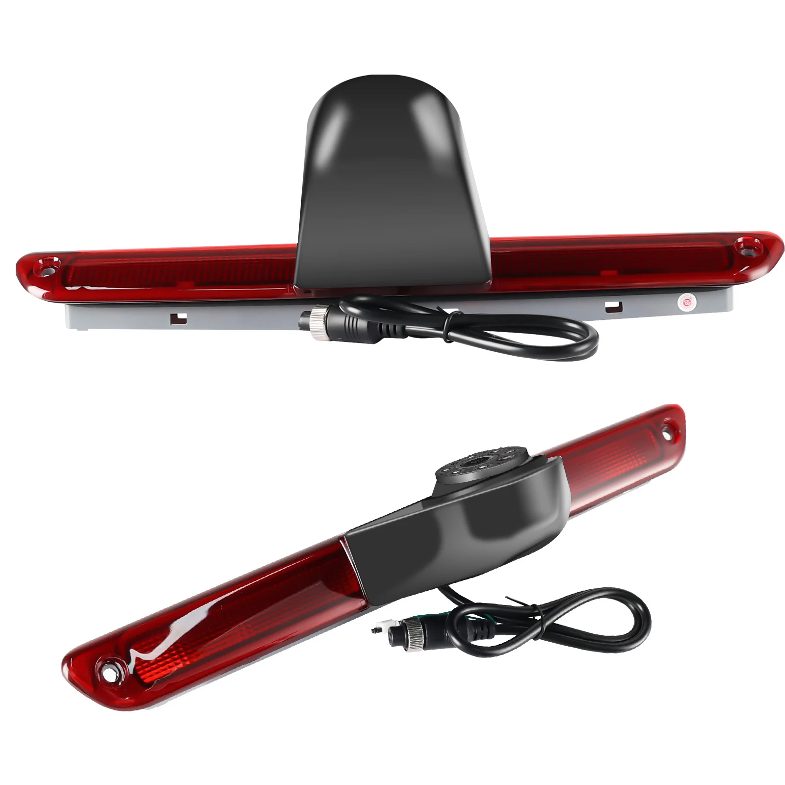 ESSGOO 7" TFT LCD Monitor +Rear View Camera 3rd Brake Light For Mercedes-benz Sprinter W906 Volkswagen Crafter Caravelle T5/T6