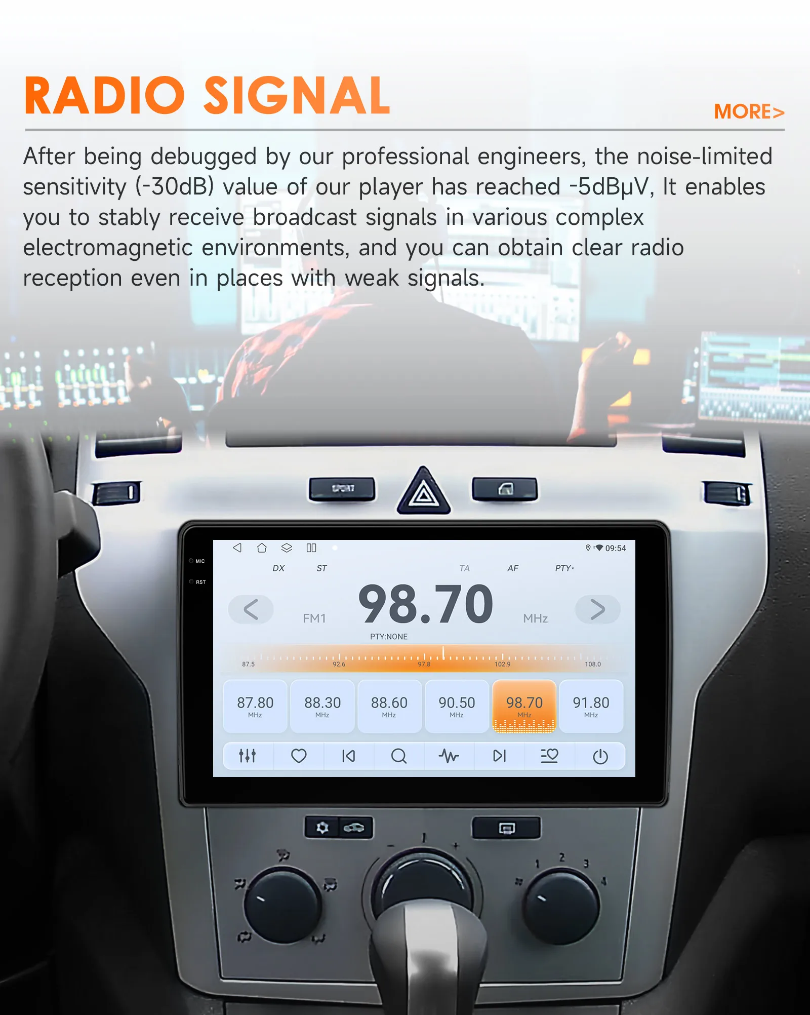 Hizpo2 din Android 14 Auto Radio For Opel Zafira B Astra H 2005-2014 Carplay 4G Car Multimedia Video Player GPS Autoradio 6115