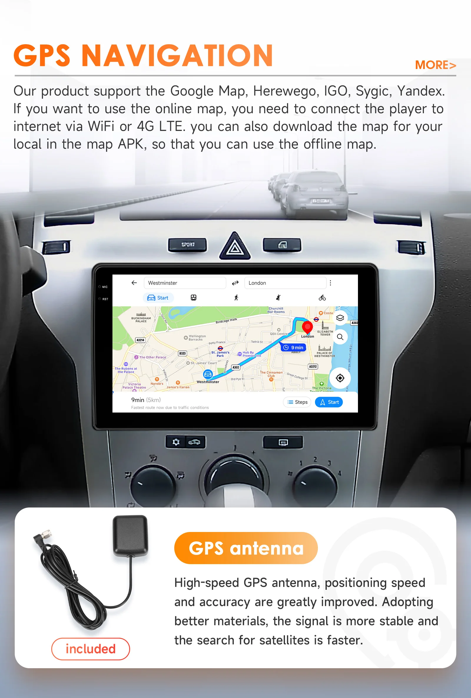 Hizpo2 din Android 14 Auto Radio For Opel Zafira B Astra H 2005-2014 Carplay 4G Car Multimedia Video Player GPS Autoradio 6115