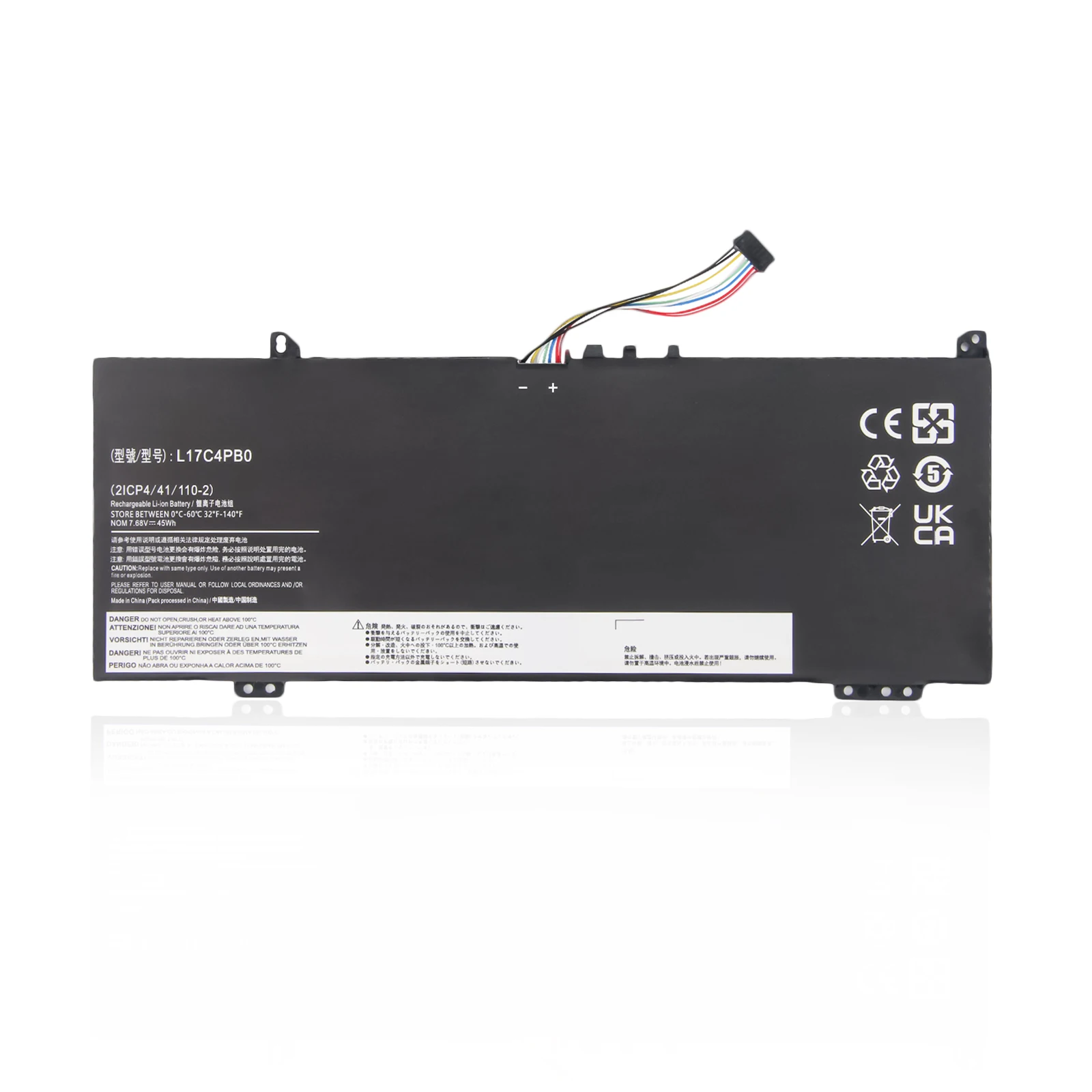 Oyomba 45Wh L17C4PB0 Laptop Batteria per Lenovo IdeaPad Flex 6-14IKB 6-14ARR IdeaPad 530S-14ARR 530S-14IKB 530S-15IKB 530-14ARR